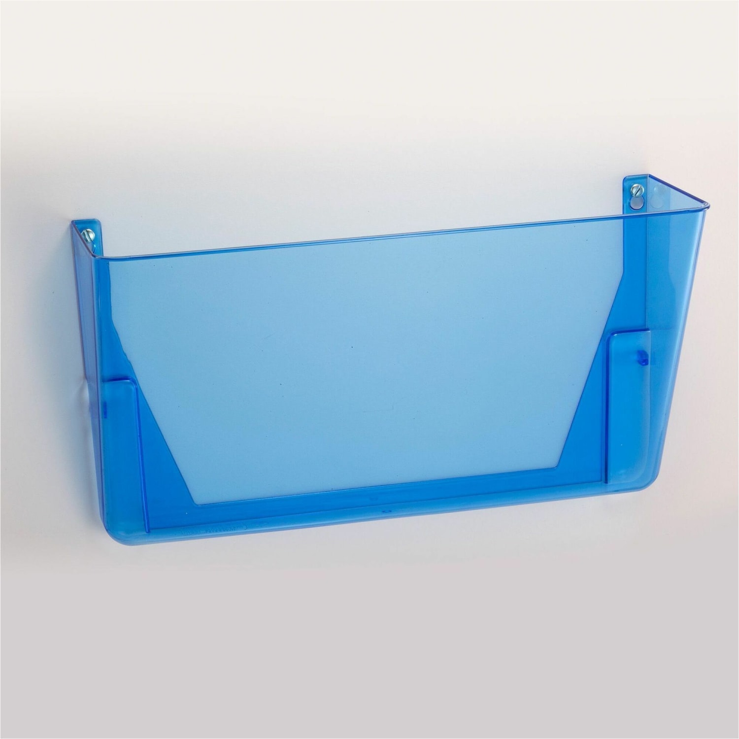 Officemate Blue Glacier Wall Files, 15in x 13in x 4 1/8in, Blue, Pack Of 3 - Image 3
