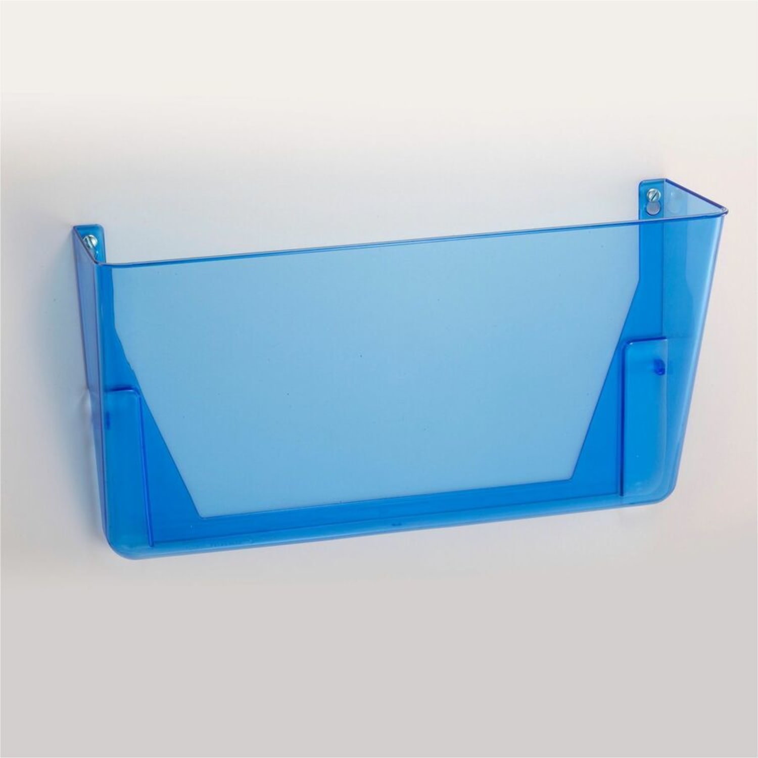 Officemate Blue Glacier Wall Files, 15in x 13in x 4 1/8in, Blue, Pack Of 3 - Image 4