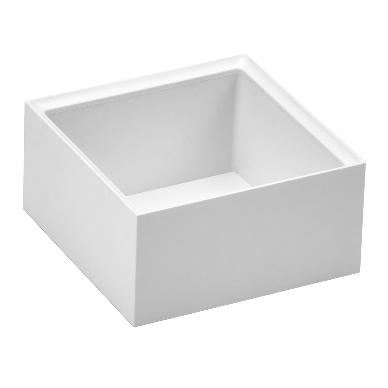 Bostitch Konnect Stackable Storage Cup, 5-3/4inH x 3-1/2inW x 3-3/4inD, White - Image 4