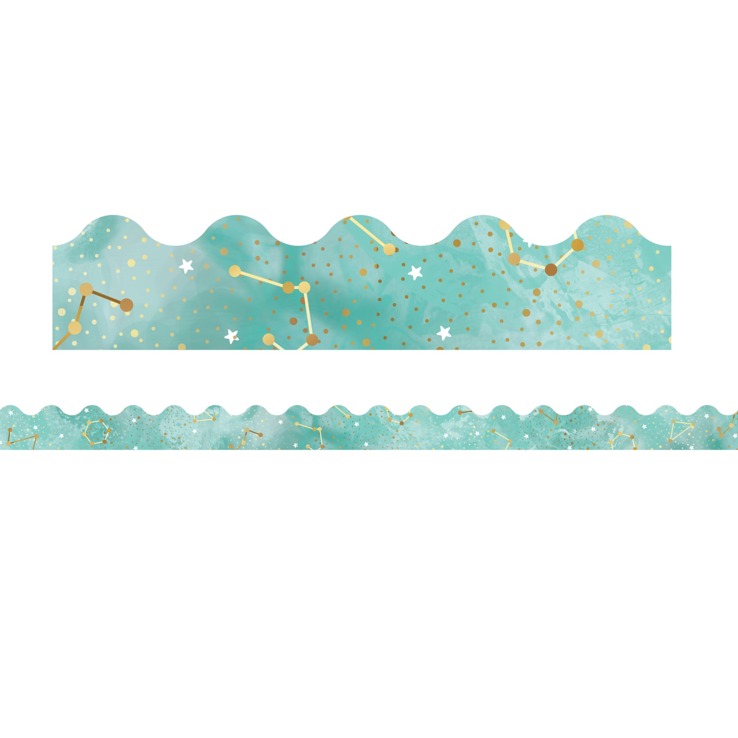 Carson Dellosa Education Scalloped Bulletin Board Borders, Galaxy Constellations, 39ft Per Pack, Set Of 6 Packs - Image 3