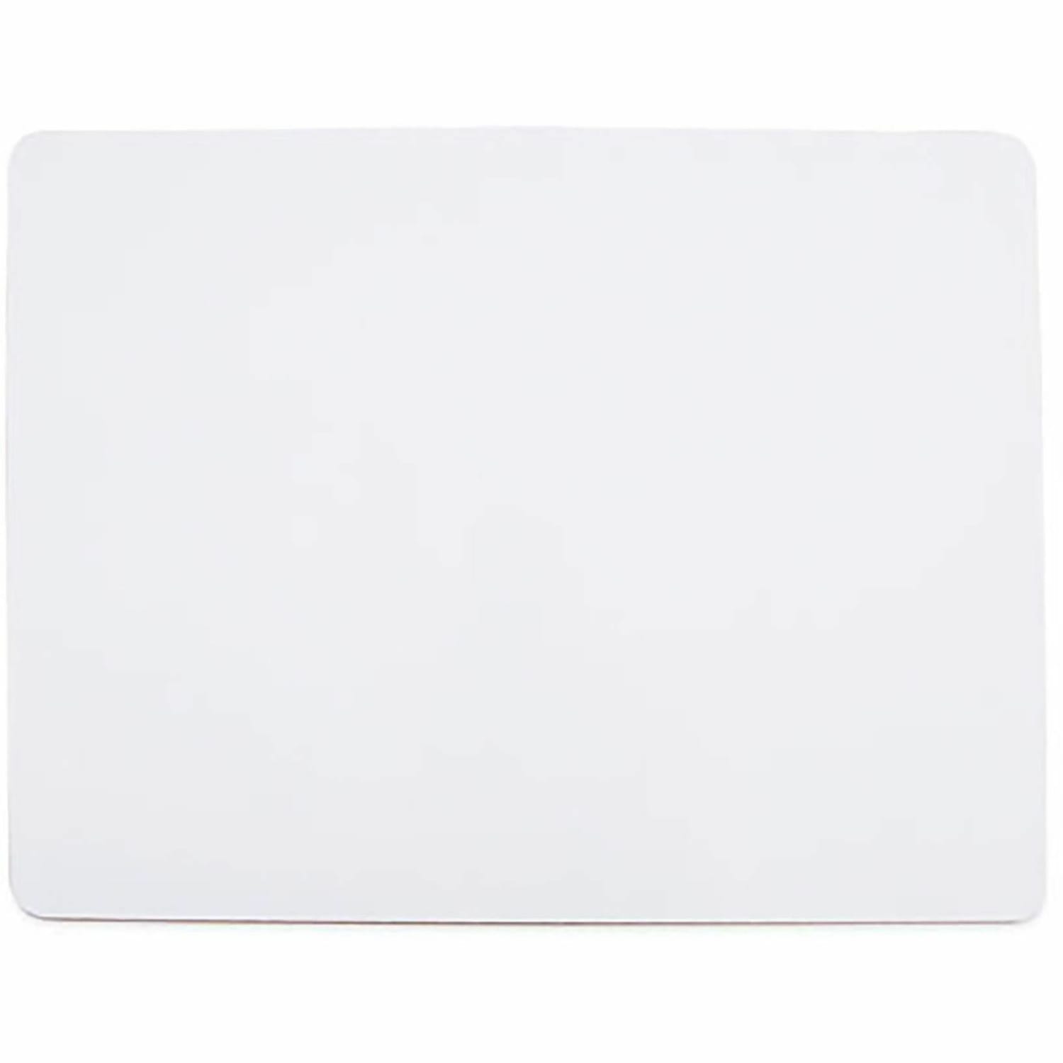 Lorell Double-Sided Dry-Erase Lap Boards - White Hardboard, Melamine Surface - Lap - Wipeable - 6 / Pack - Image 4