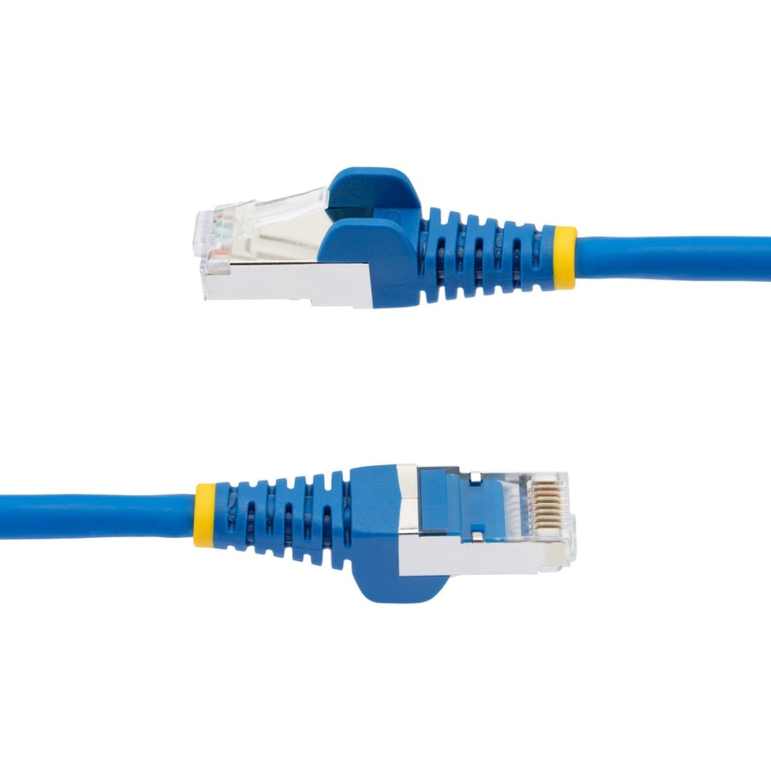 StarTech.com 5ft CAT6a Ethernet Cable, Blue Low Smoke Zero Halogen (LSZH) 10 GbE 100W PoE S/FTP Snagless R - NLBL5FCAT6APATCH - Image 4
