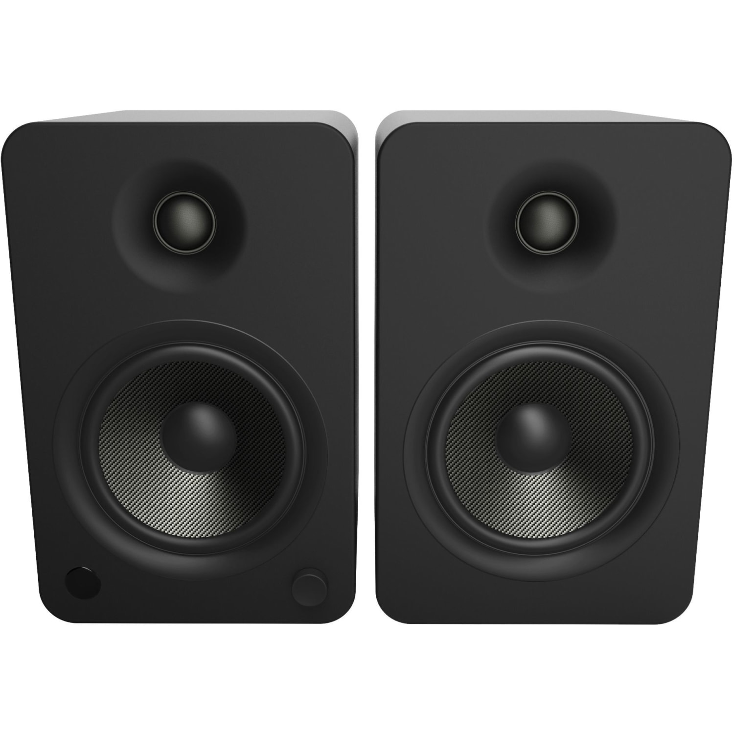 Kanto YU6MB 2.0 Bluetooth Speaker System - 100 W RMS - Matte Black - Bookshelf - 50 Hz to 20 kHz - USB - Image 3