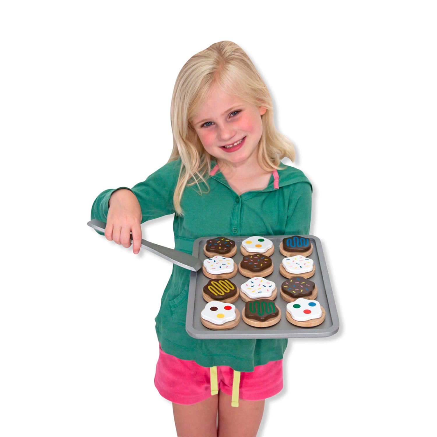 Melissa & Doug Slice And Bake Cookie Set - Wooden Play Food - Image 5