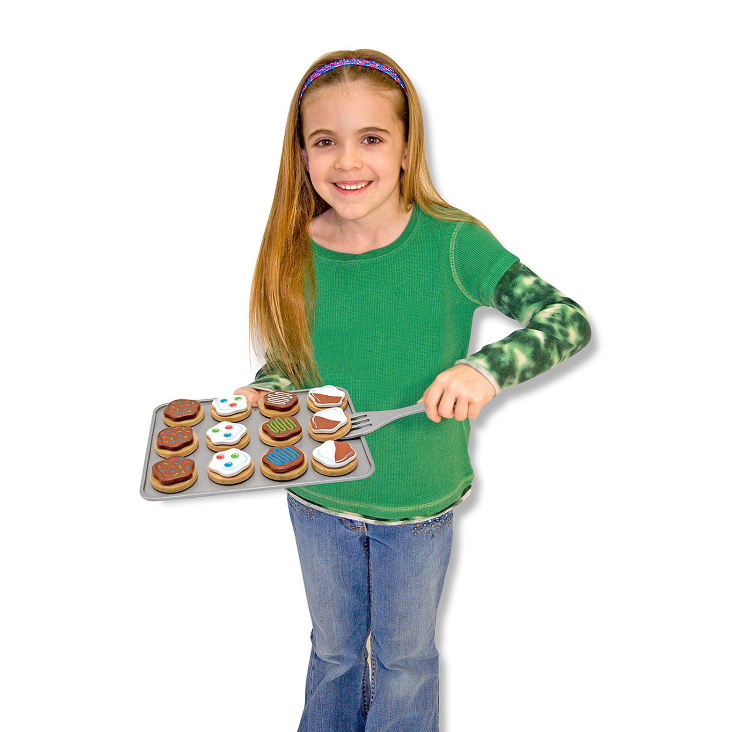 Melissa & Doug Slice And Bake Cookie Set - Wooden Play Food - Image 6