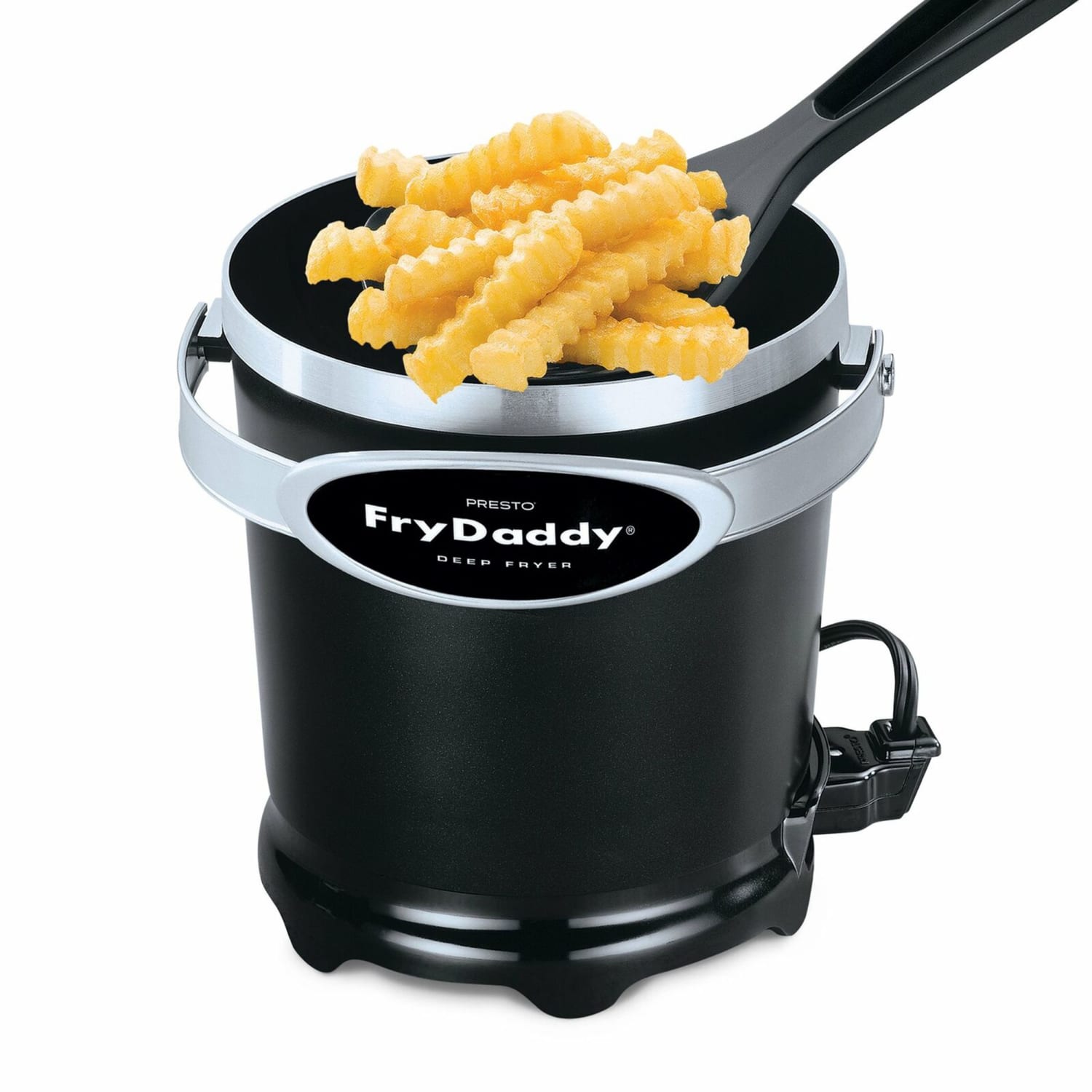 Presto! FryDaddy Electric Deep Fryer, 13-1/2inH x 15-1/2inW x 15-1/2inD, Black - Image 4