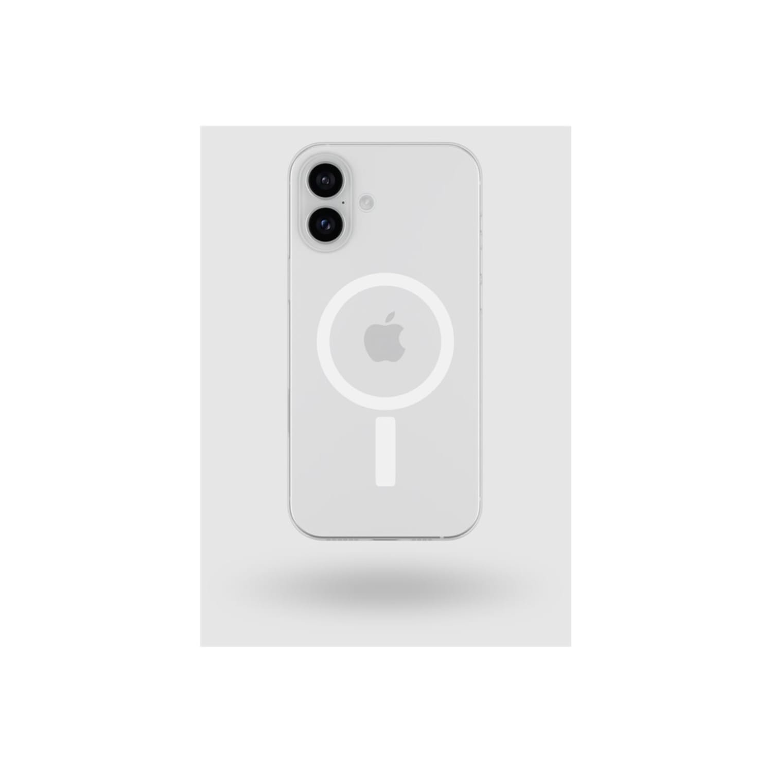 PEEL Magnetic iPhone 16 Plus Case - For Apple iPhone 16 Plus Smartphone - Clear - Drop Resistant - Wireless Charging Compatible