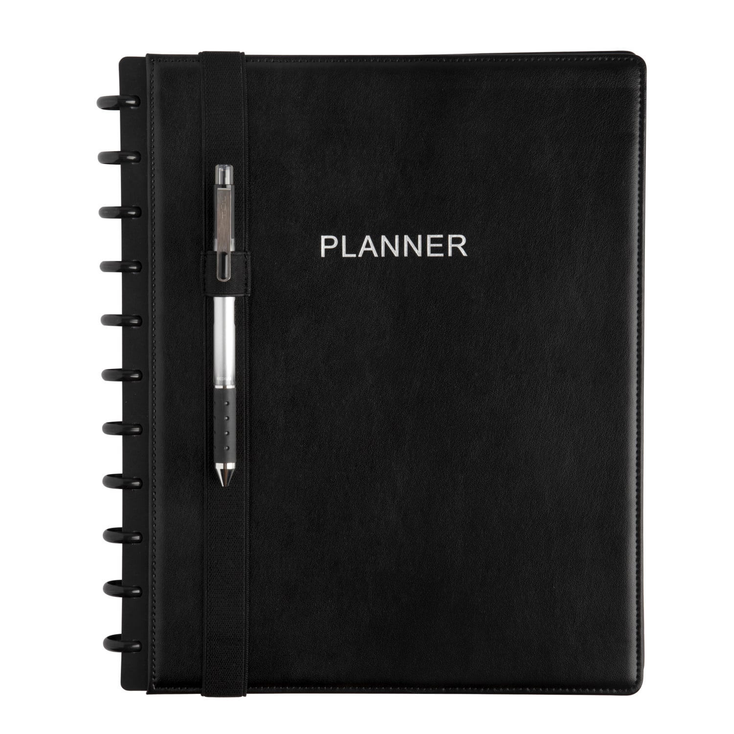 TUL Discbound Notebook Pen Loop Holders, Letter/Junior Sizes, Black, Set Of 2 Holders - Image 3