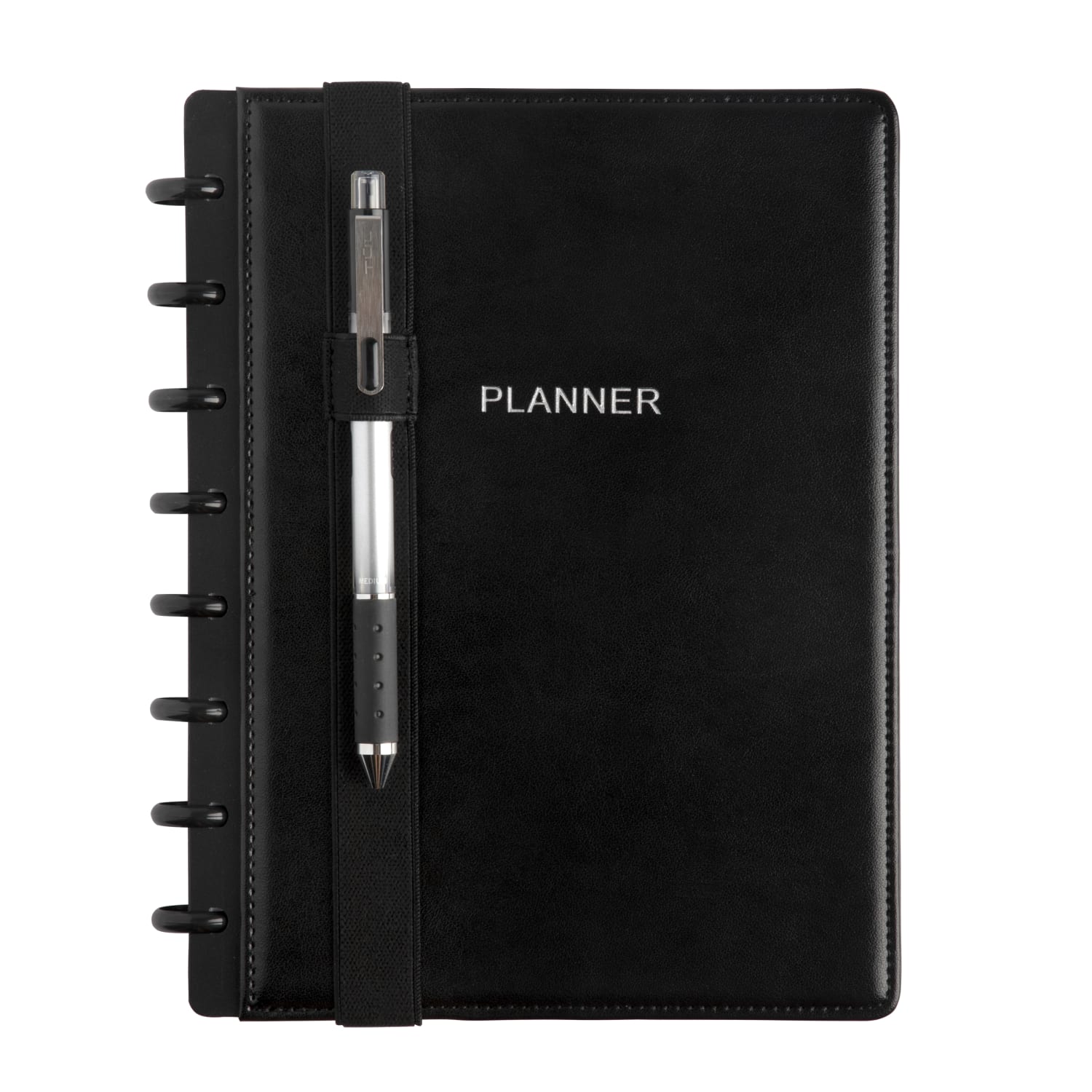 TUL Discbound Notebook Pen Loop Holders, Letter/Junior Sizes, Black, Set Of 2 Holders - Image 4