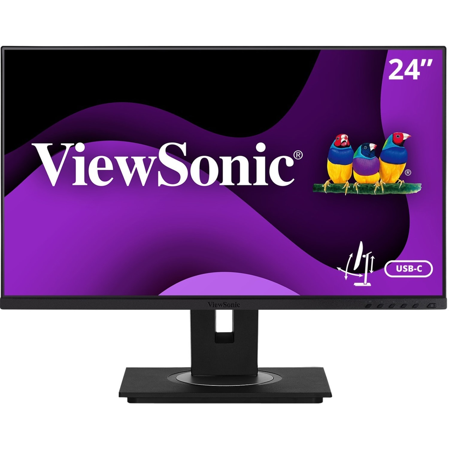 ViewSonic VG2456a 24in 1080p IPS Docking Monitor - Image 3