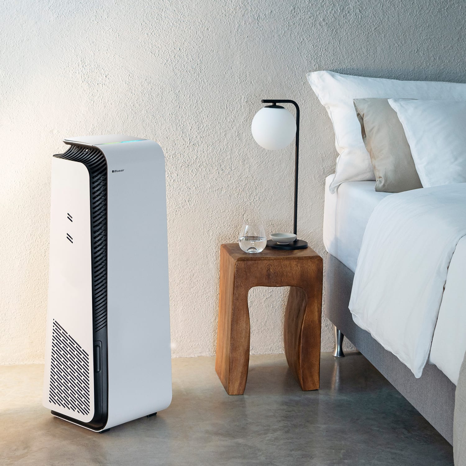 Blueair, Inc. HealthProtect 7770i Smart HEPASilent Ultra Germ Air Purifier, 674 Sq. Ft., White - Image 4