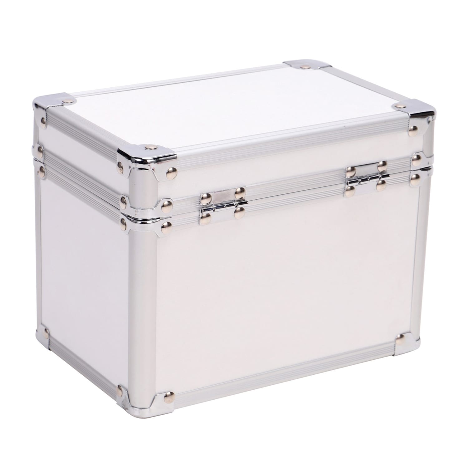 Vaultz Medicine Box, 5-1/4inH x 4-1/2inW x 6-3/4inL, White - Image 3