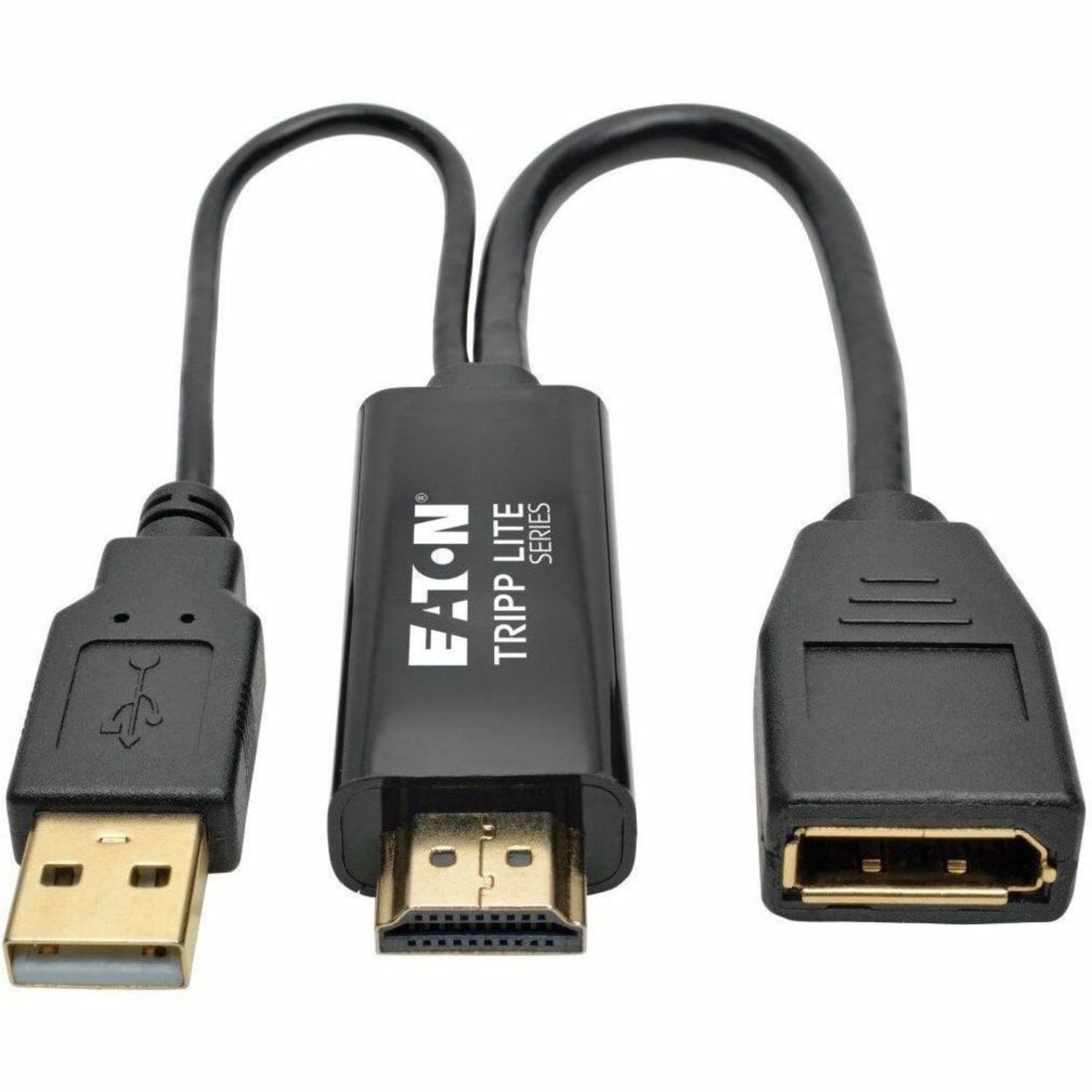 Tripp Lite HDMI To DisplayPort Active Converter With USB Power, 6in