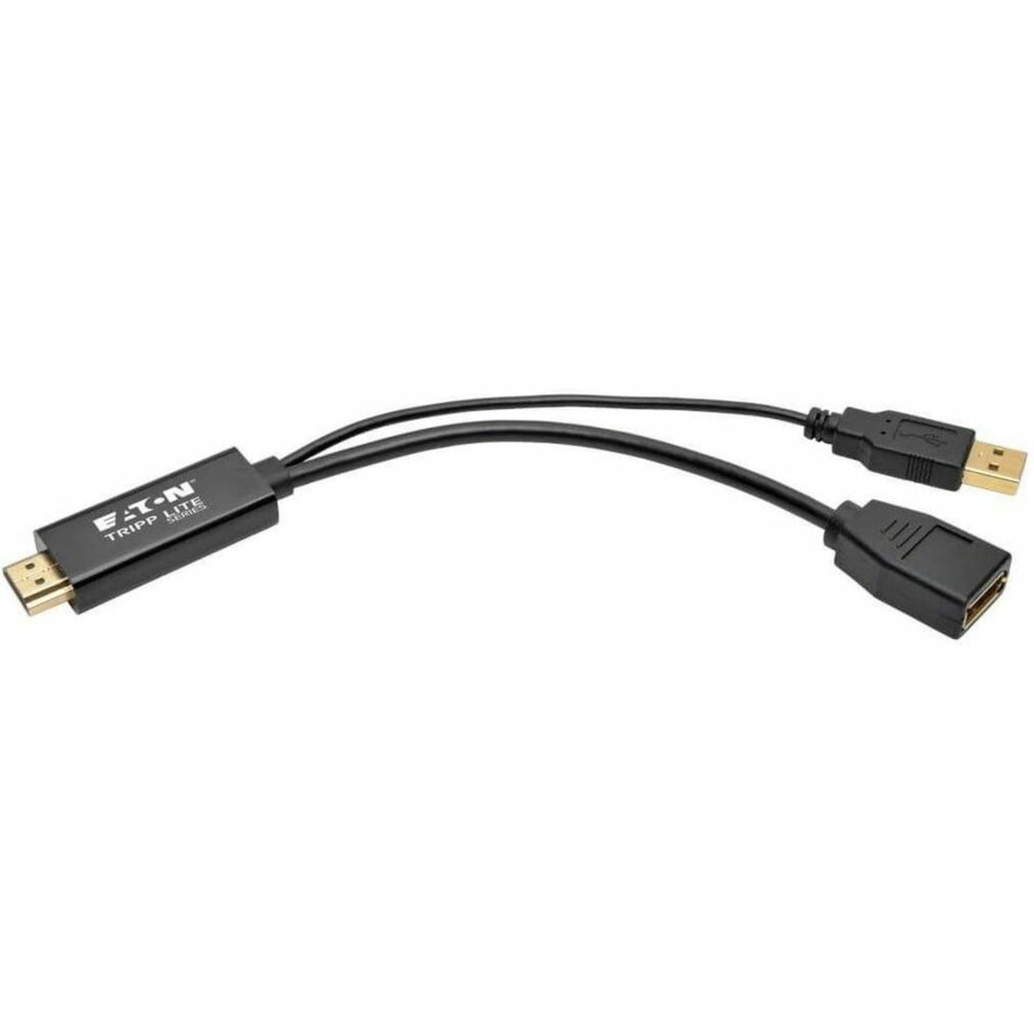 Tripp Lite HDMI To DisplayPort Active Converter With USB Power, 6in - Image 4