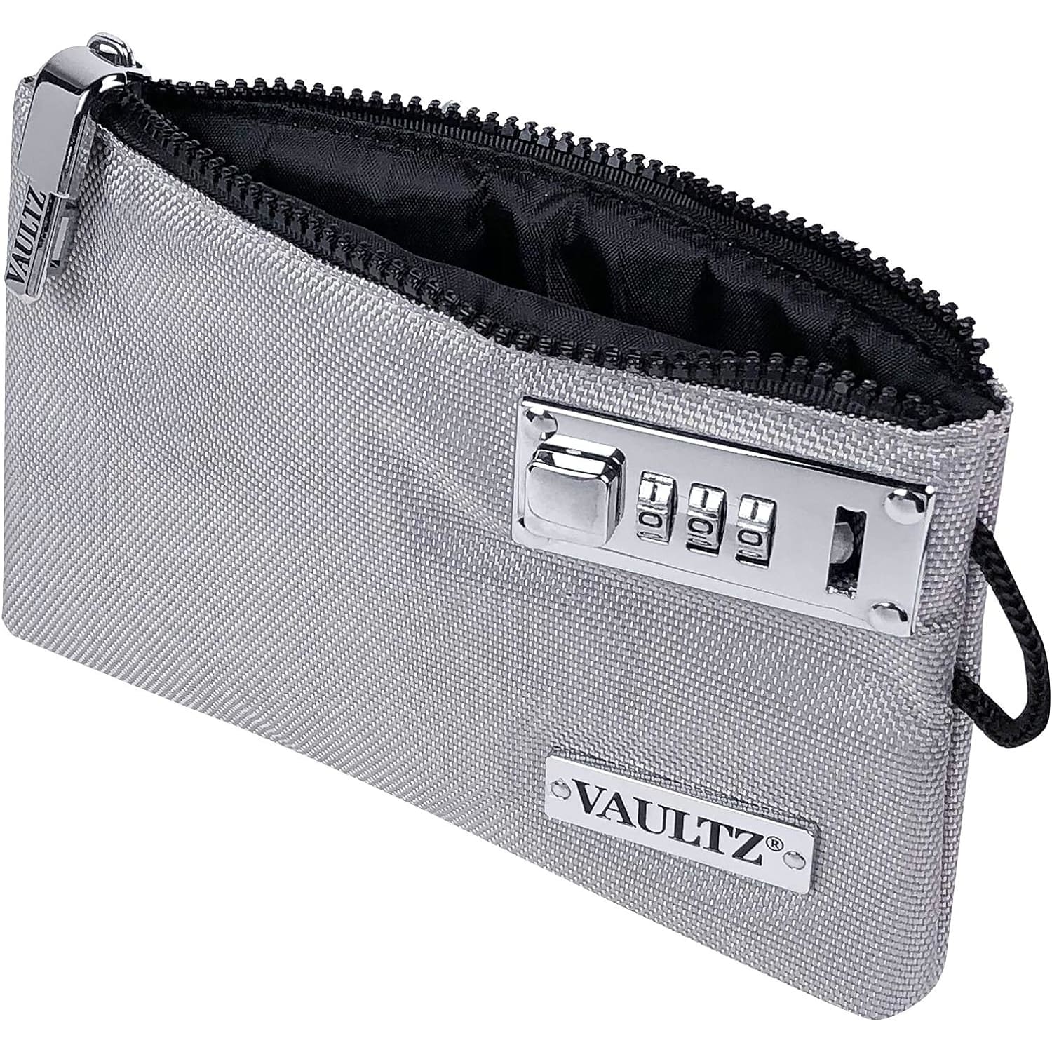 Vaultz Accessories Pouch, 7in x 10in, Gray - Image 4