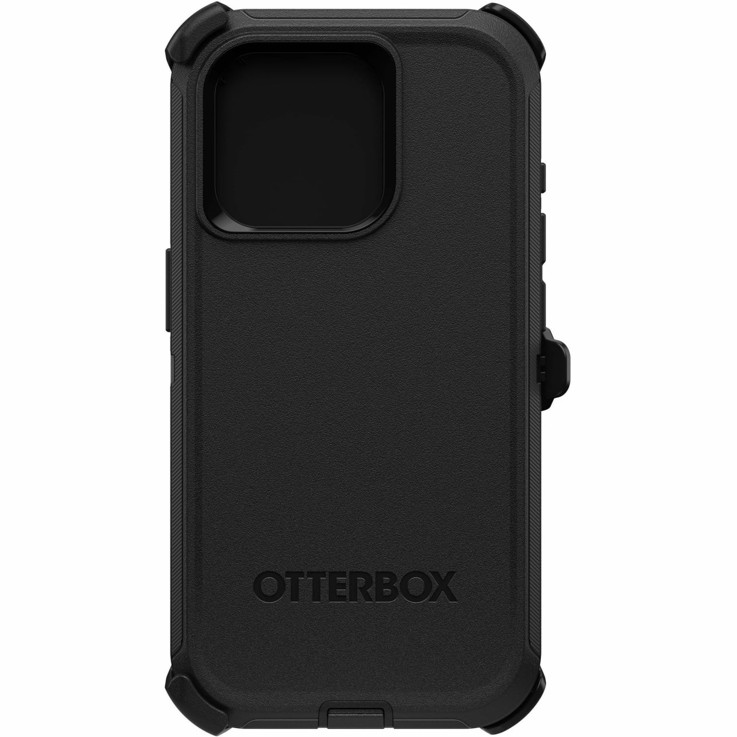 OtterBox Defender Carrying Case (Holster) Apple iPhone 15 Pro Smartphone - Black - Drop Resistant, Scrape Resistant, Dirt Resistant, Bump Resistant, Impact Absorbing, Dust Resistant - Polycarbonate, Synthetic Rubber Body - Holster - Image 3