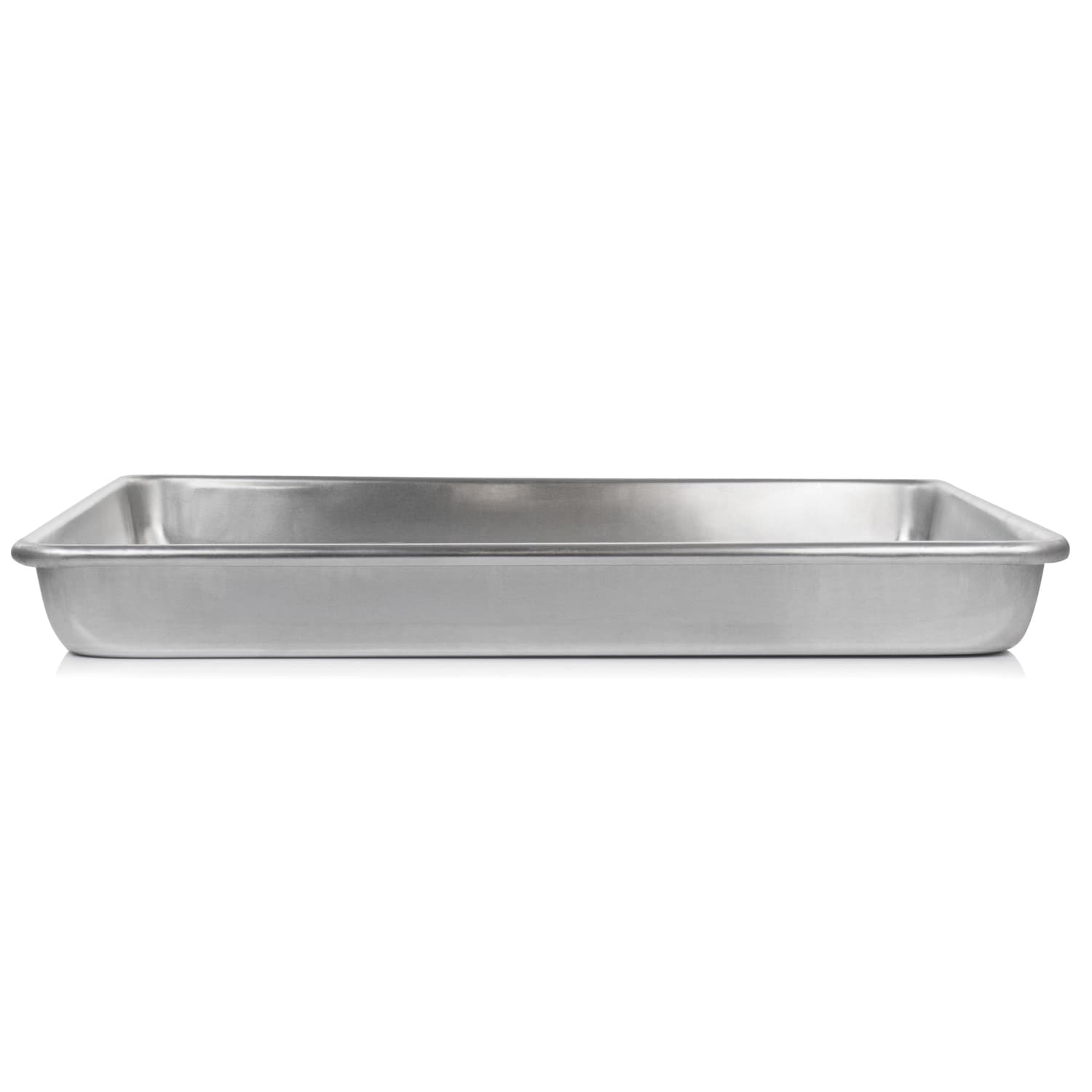 Oster Baker's Glee Aluminum Roaster Pan, 17in x 12in, Silver - Image 6
