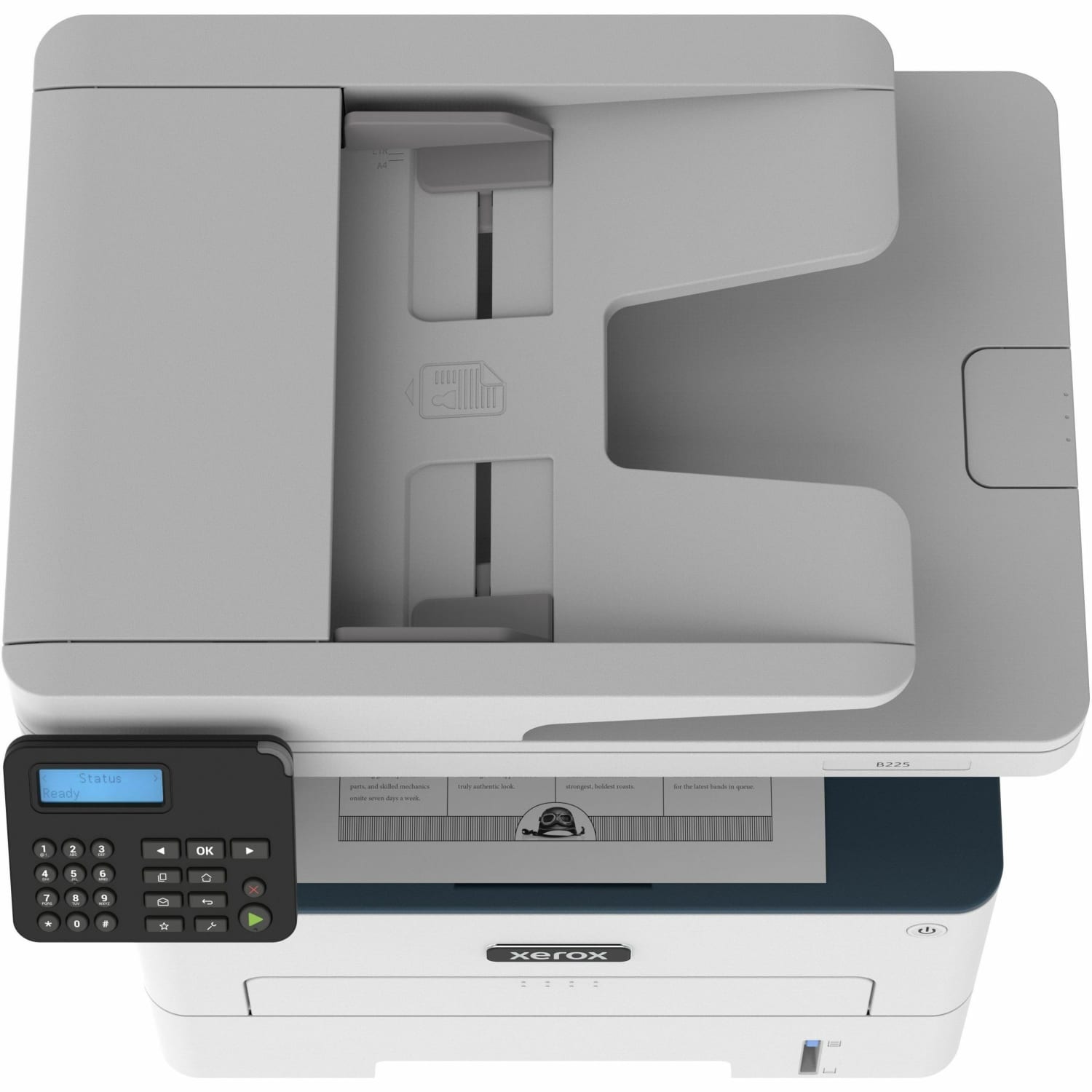 Xerox B225/DNI Wireless Laser All-In-One Monochrome Printer - Image 5