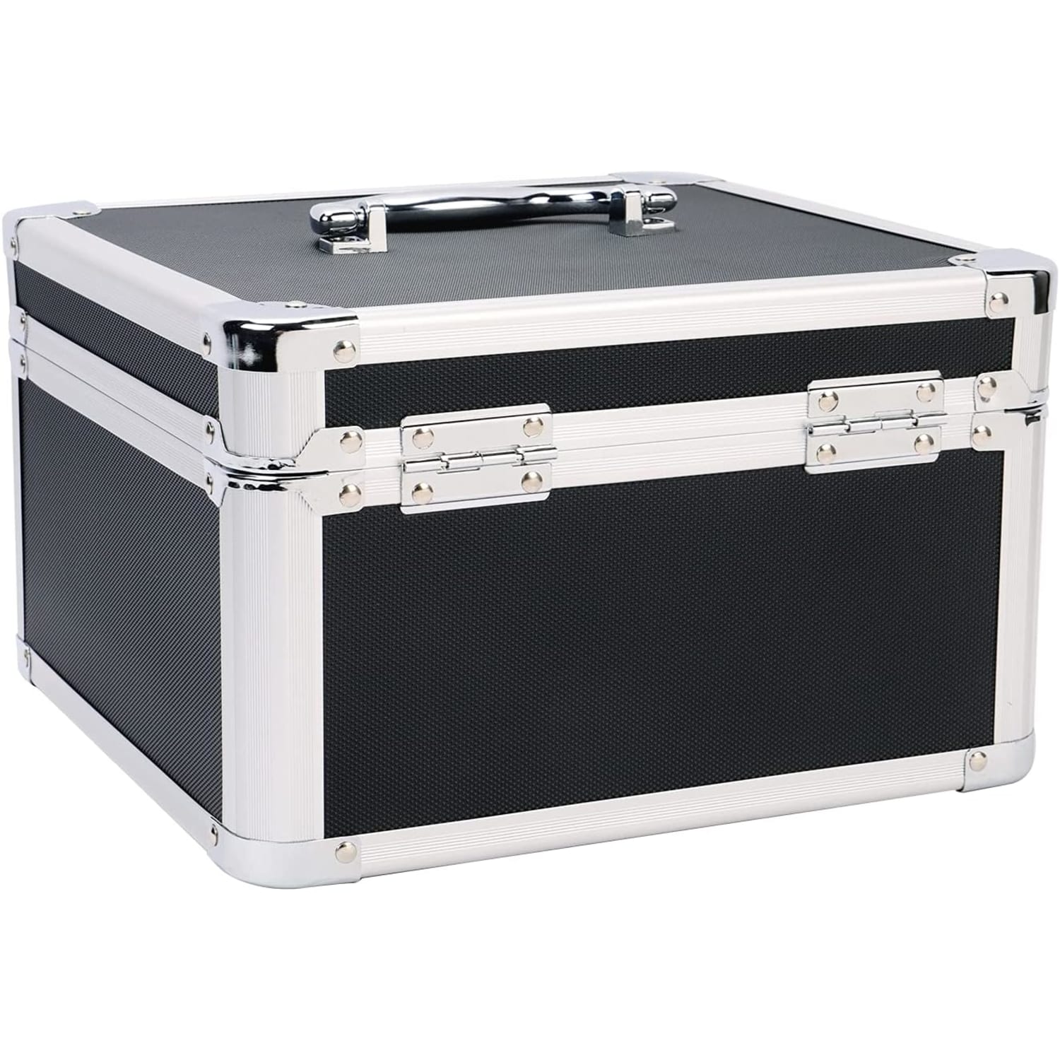 Vaultz Divided Storage Square, 6-1/4inH x 10-1/4inW x 10-1/4inL, Black - Image 3