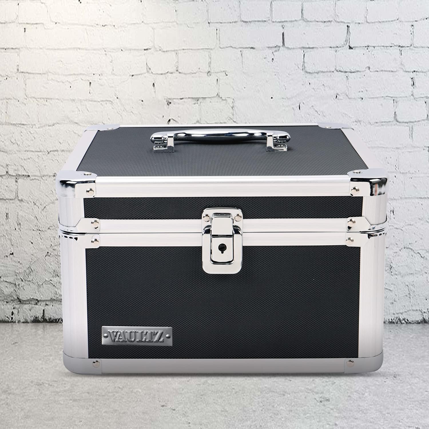 Vaultz Divided Storage Square, 6-1/4inH x 10-1/4inW x 10-1/4inL, Black - Image 6