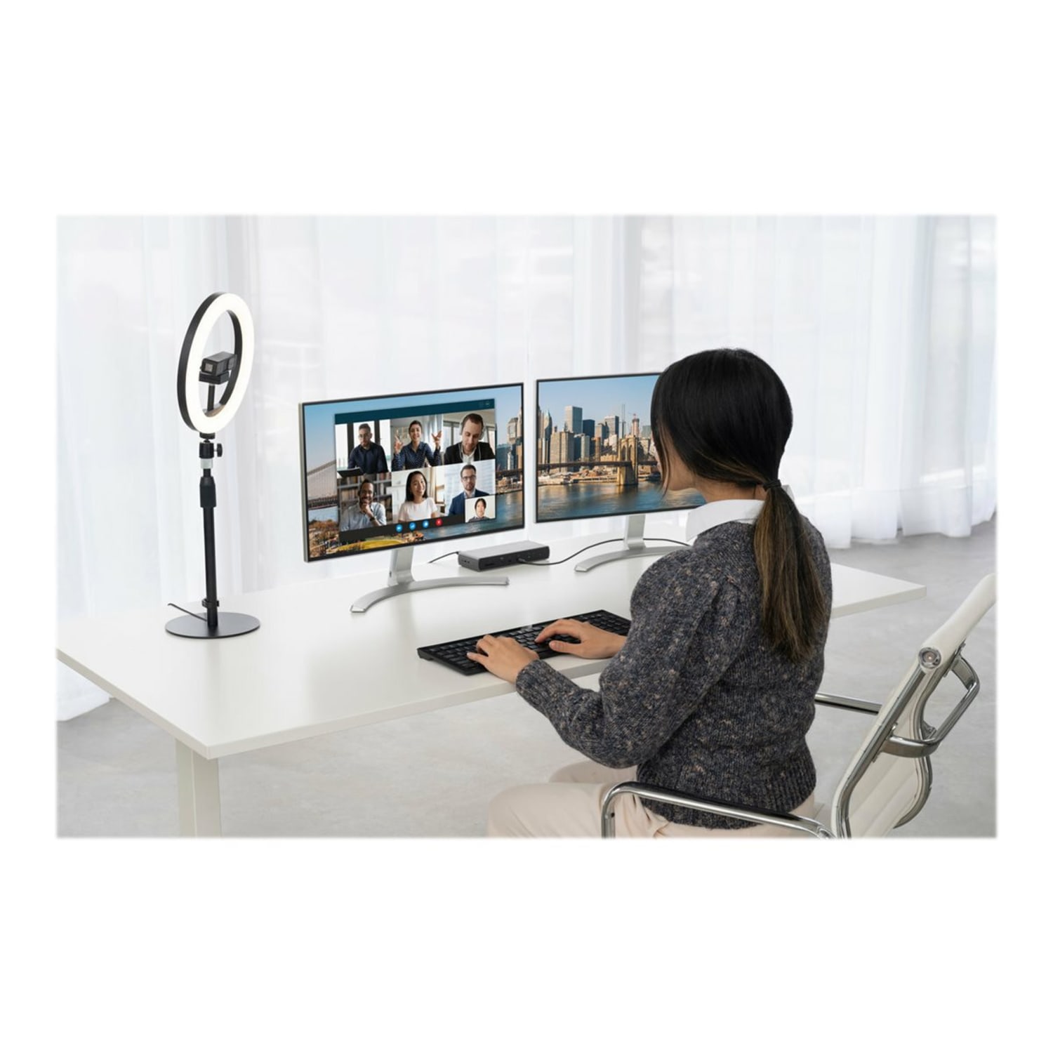 Kensington A1010 Telescoping Stand For Microphone/Webcam/Light, K87651WW - Image 6