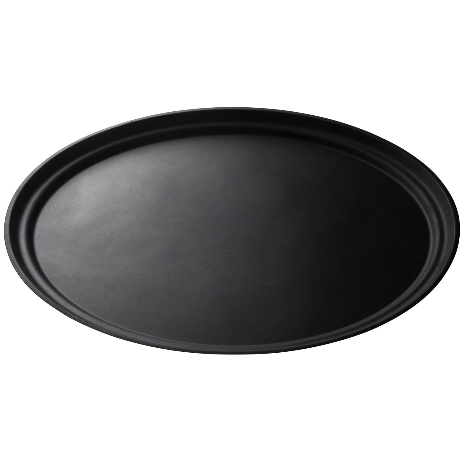 Cambro Camtread Oval Serving Trays, 27inW, Black, Pack Of 6 Trays - Image 3
