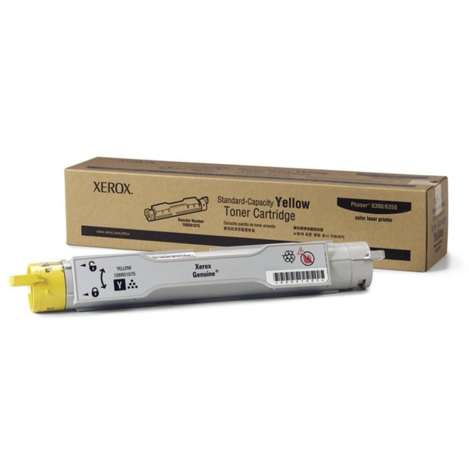 Xerox 6300 Yellow Toner Cartridge, 106R01075 - Image 5