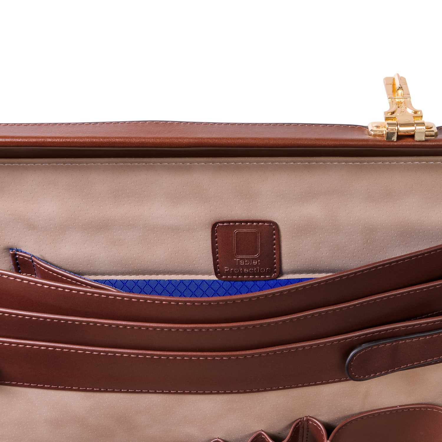 McKleinUSA Turner Leather Attache Case, Brown - Image 5