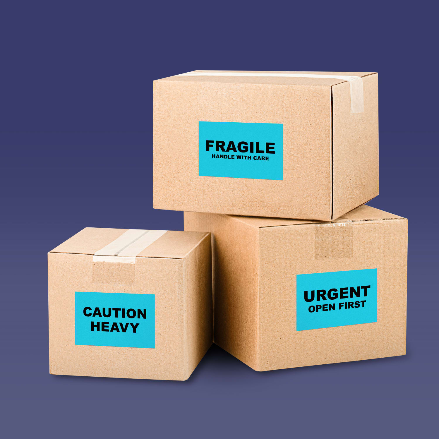 Avery Printable Labels, 94229-BBP10, Rectangle, 5-1/2in x 8-1/2in, Matte Bright Blue, Pack of 20 - Image 5