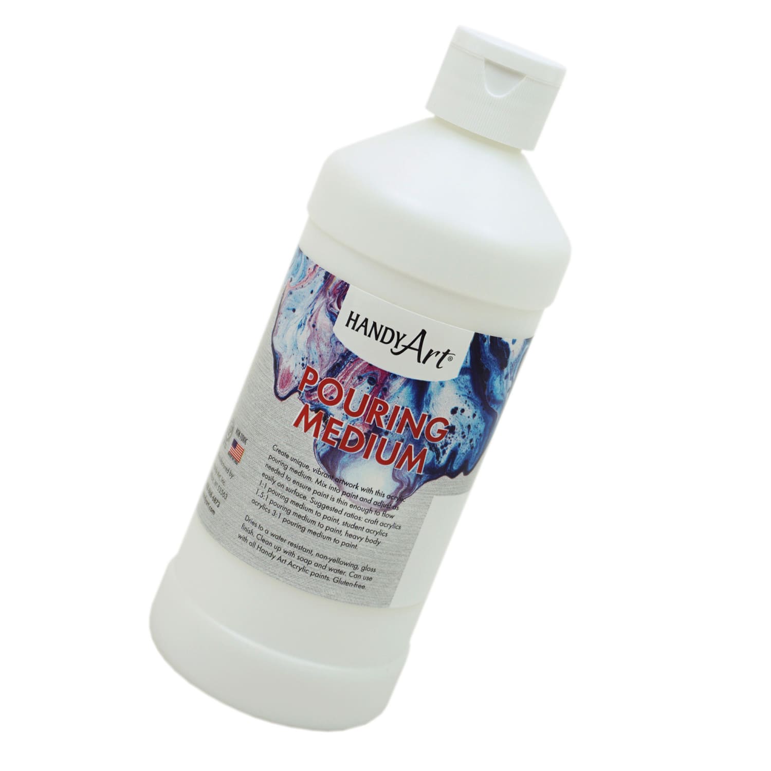 Handy Art Acrylic Pouring Medium, 16 Oz, Clear, Pack Of 3 Bottles - Image 4
