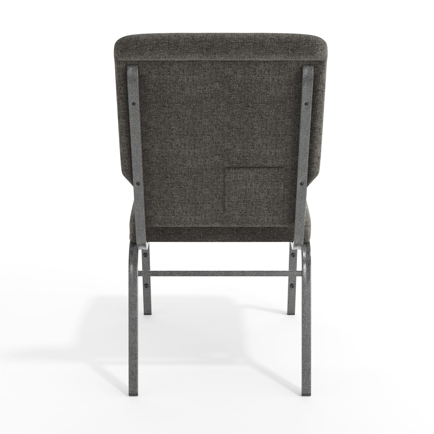 Flash Furniture Advantage Church Chair, Charcoal Gray/Silver Vein, PCHT185111 - Image 9
