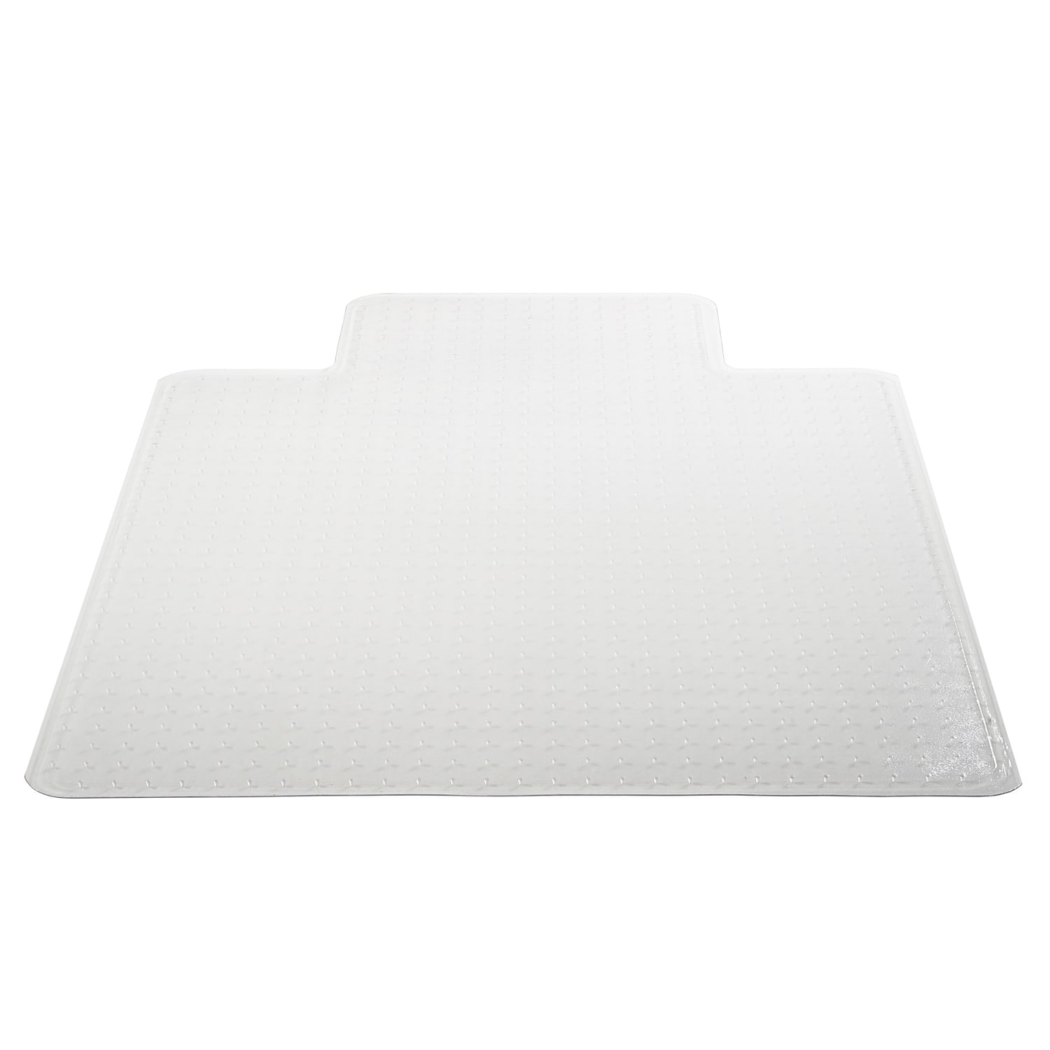 Deflecto Earth Source Chair Mat For Commercial Pile Carpets, Straight Edge, Standard Lip, 36in x 48in, Clear - Image 4