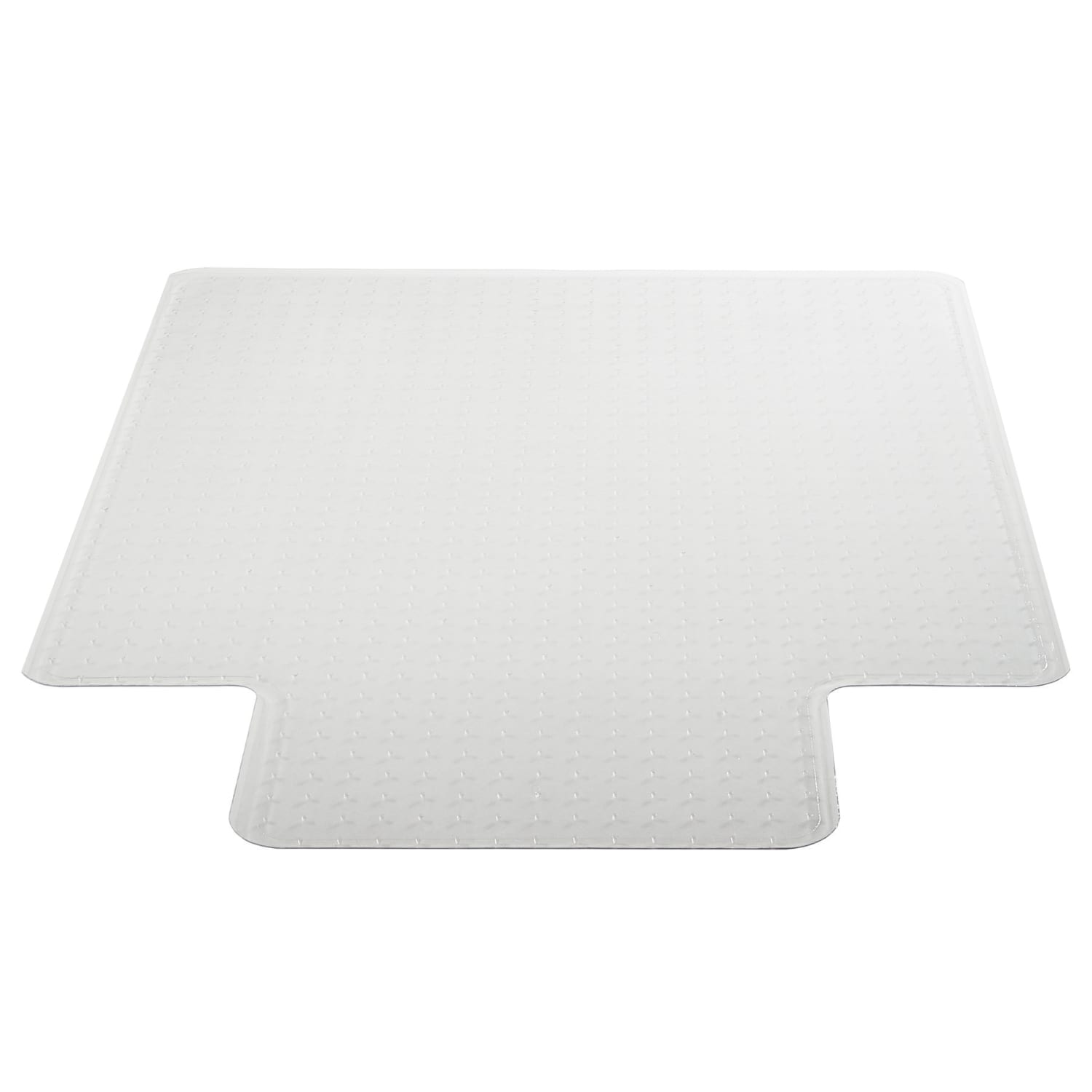 Deflecto Earth Source Chair Mat For Commercial Pile Carpets, Straight Edge, Standard Lip, 36in x 48in, Clear - Image 5
