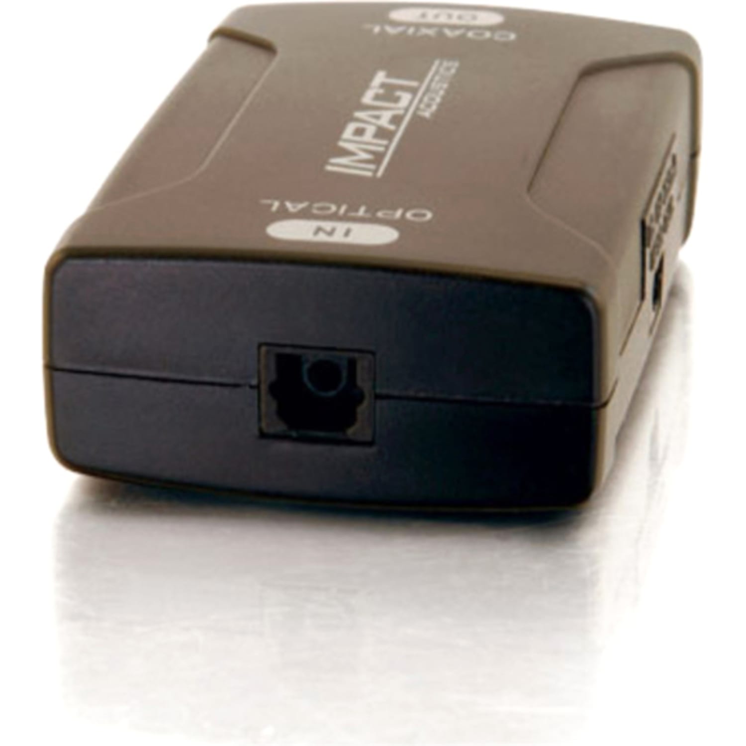 C2G Optical to Coaxial Digital Audio Converter - Digital audio adapter - RCA female to TOSLINK female - silver - Image 3