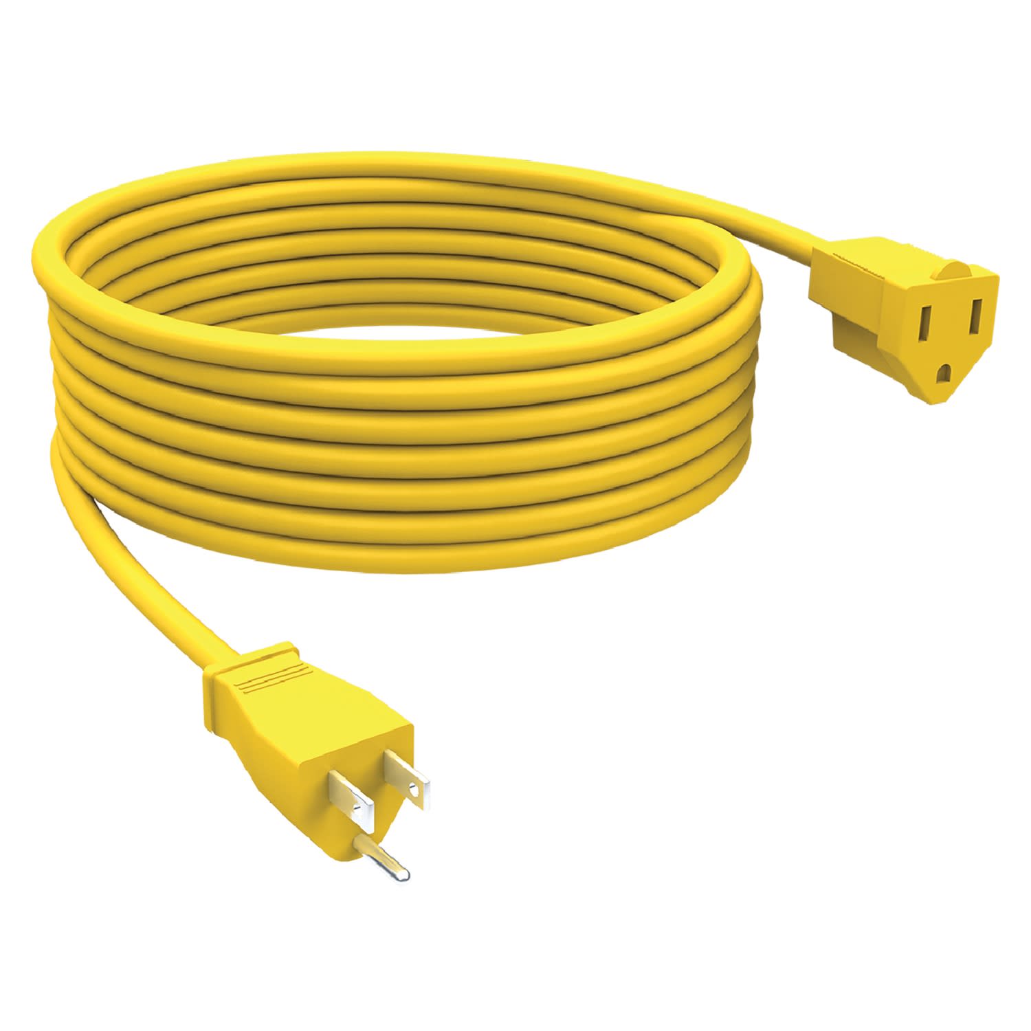 Stanley 33157 Outdoor Power Extension Cord, 15ft, Yellow - Image 5