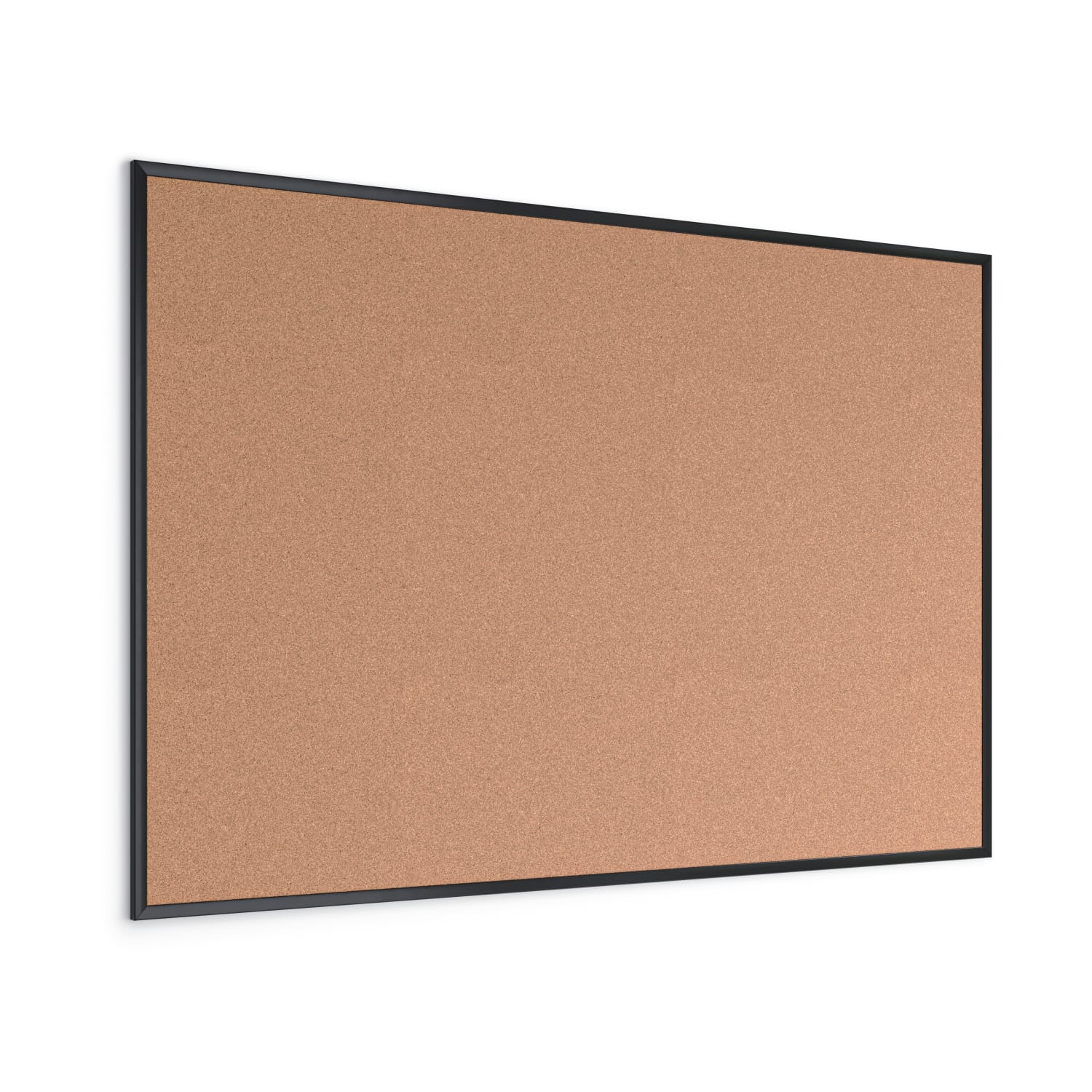 U Brands Cork Bulletin Board, 72in X 48in, Black Aluminum Frame, Actual Size 70in X 47in (2882U00-01) - Image 4