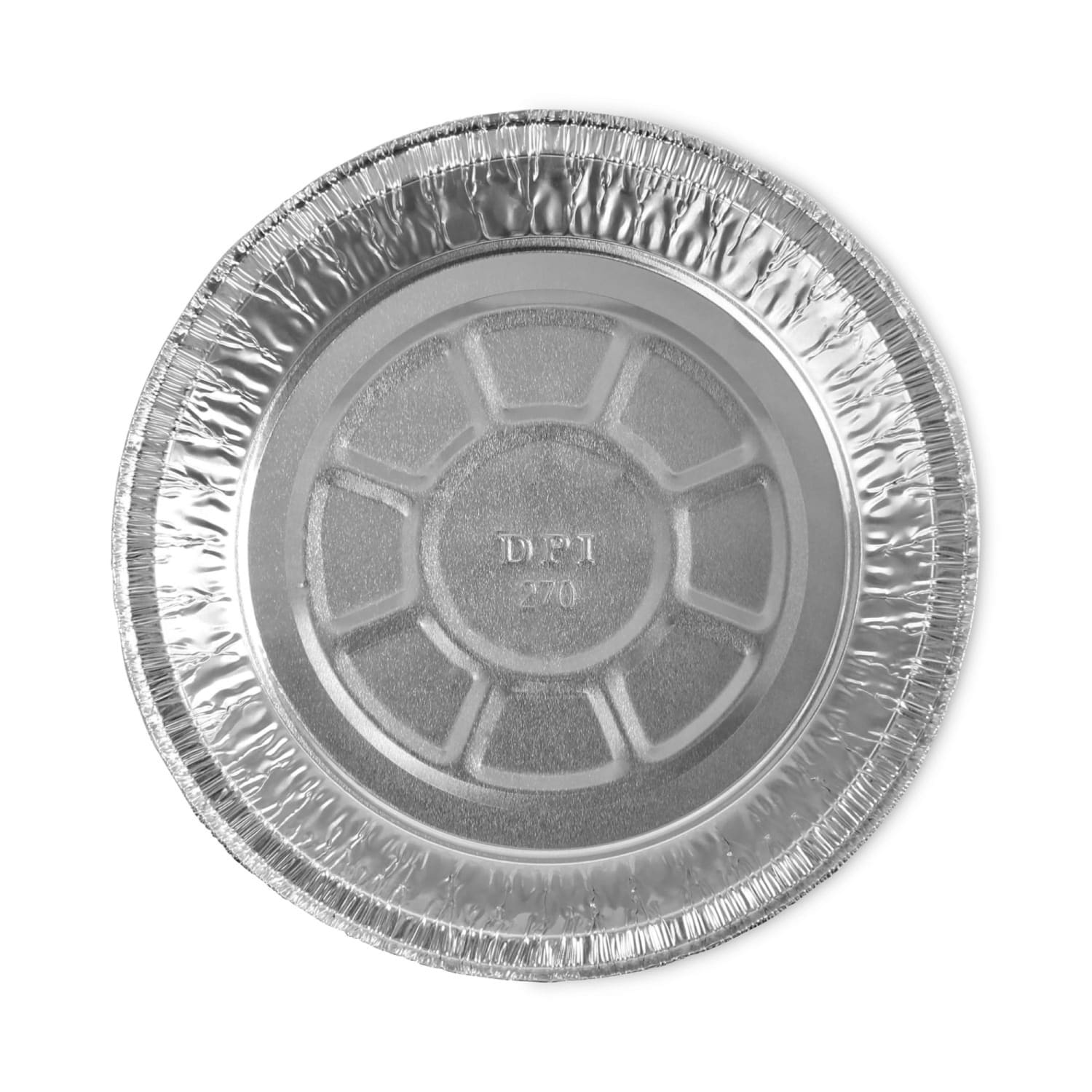 Boardwalk Round Aluminum To-Go Containers, 24 Oz, 1-1/2in x 7in, Silver, Carton Of 500 Containers - Image 3