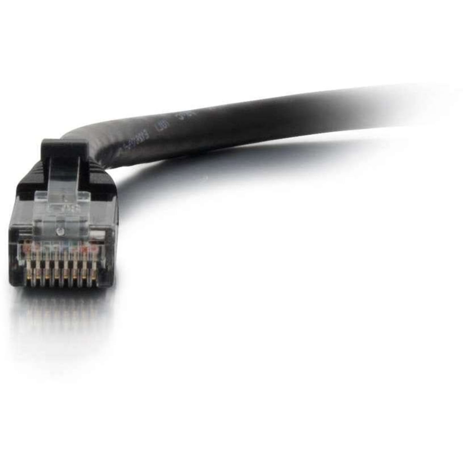 C2G 2ft Cat6 Ethernet Cable - Snagless Unshielded (UTP) - Black - Cat6 for Network Device - RJ-45 Male - RJ-45 Male - 2ft - Black - Image 3