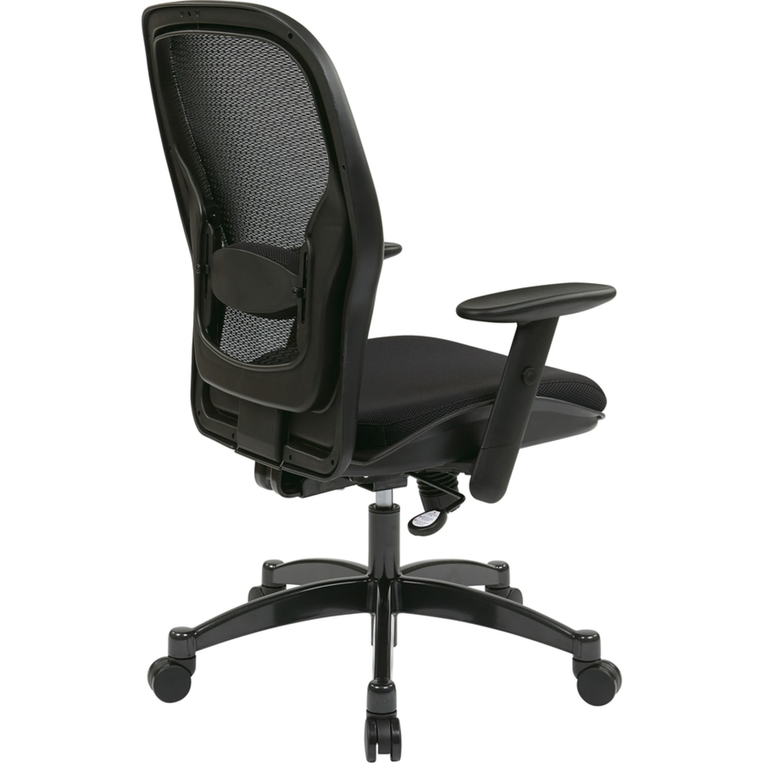 Office Star Professional Matrex Mesh Chair 46 14inH x 27 14inW x 25 34inD BlackGunmetal PopularChairscom