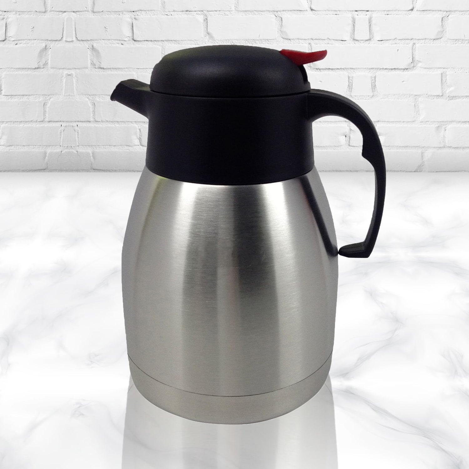 Brentwood 68 Oz Stainless-Steel Coffee Thermos - Image 4
