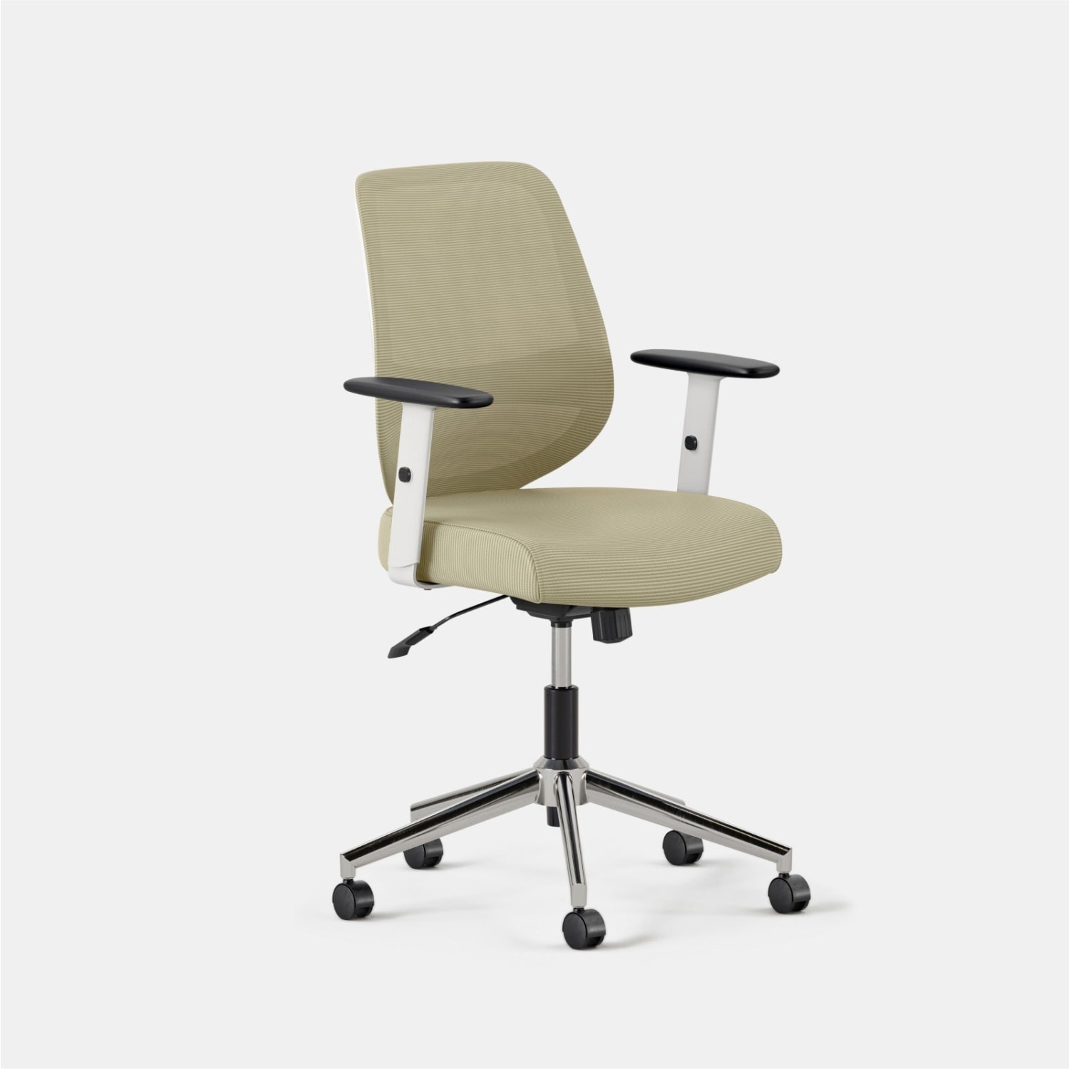 Branch Furniture Daily Ergonomic Nylon Mesh Mid-Back Task Chair, Linden Green - Image 3
