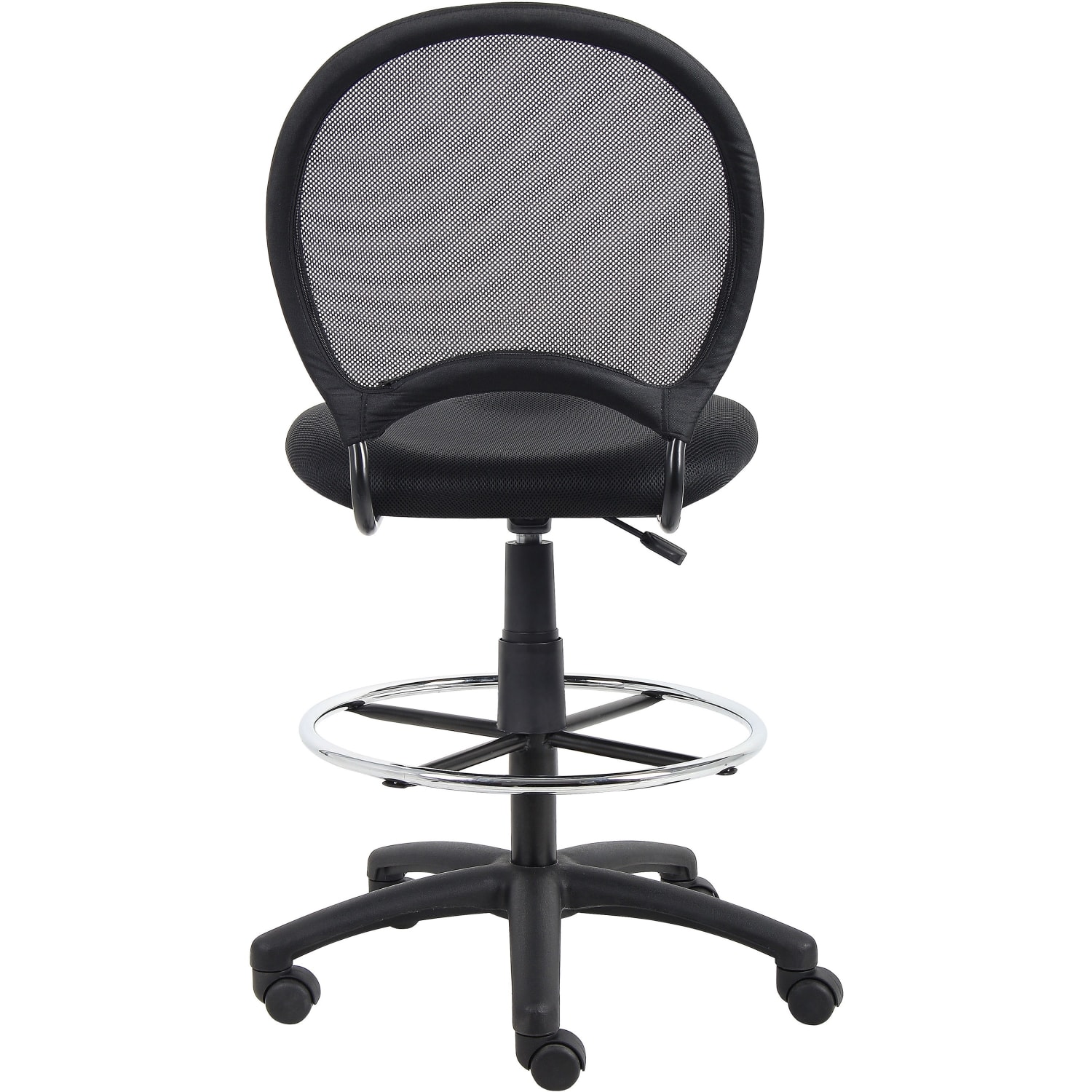 Boss Office Products Mesh Drafting Stool Black PopularChairscom