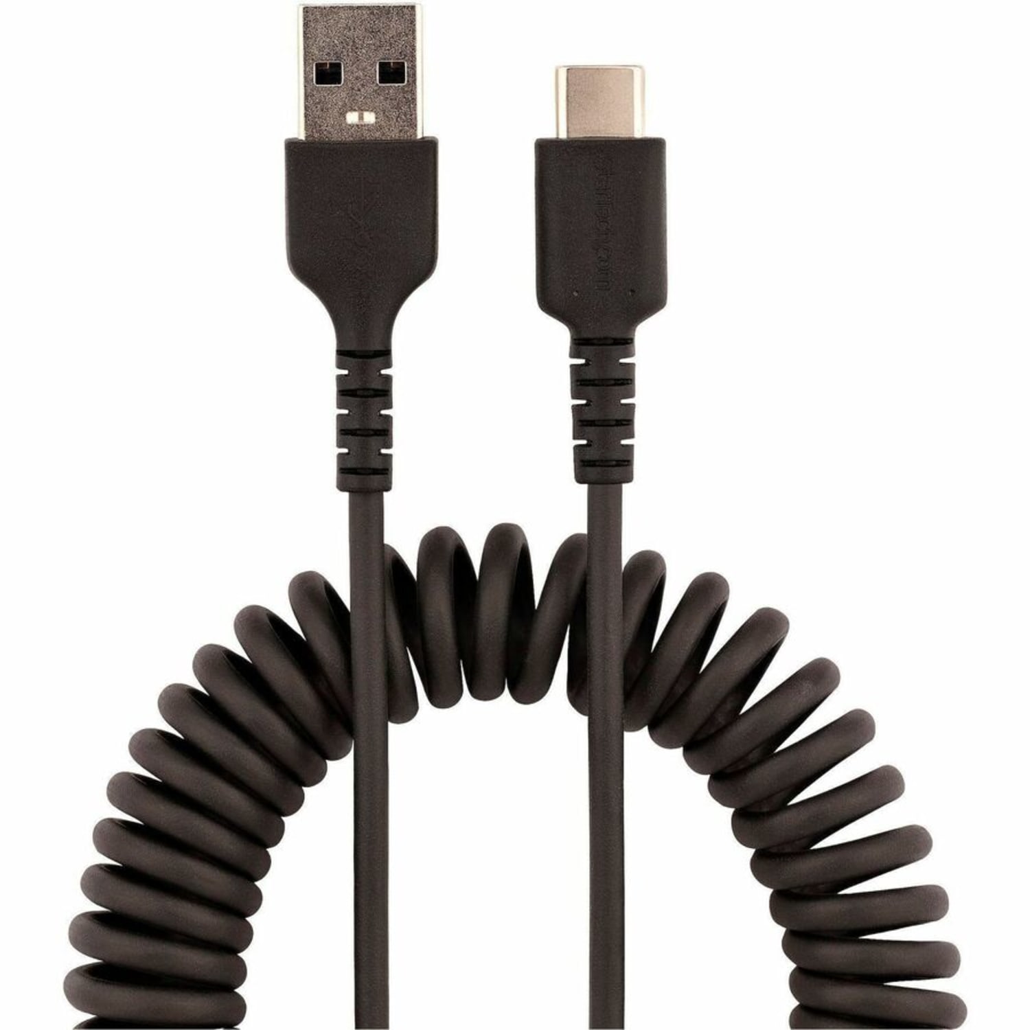 StarTech.com 3ft (1m) USB A to C Charging Cable, Coiled Heavy Duty USB 2.0 A to Type-C, Durable Fast Charge & Sync US - R2ACC1MUSBCABLE - Image 5