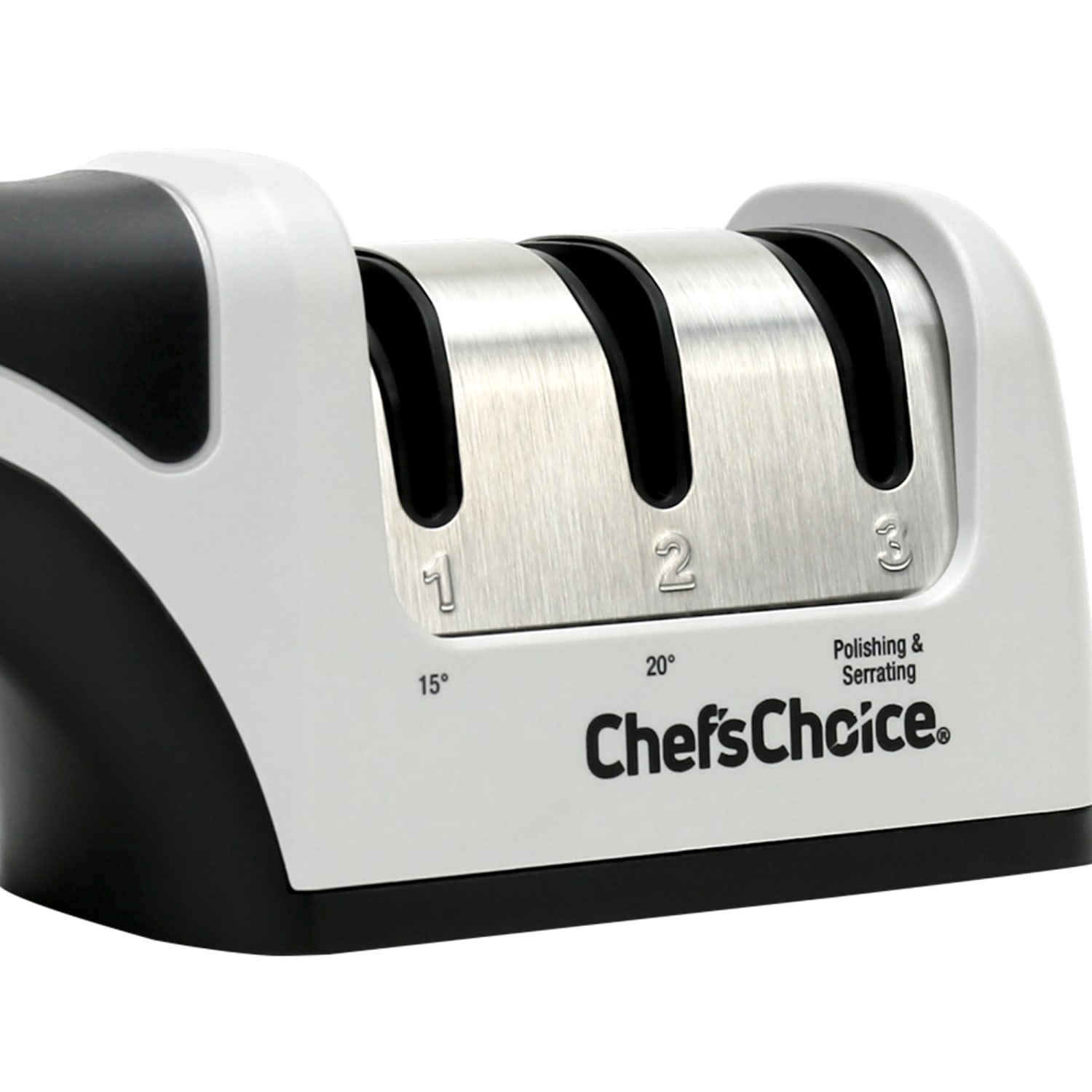 Edgecraft Chefs Choice AngleSelect Professional Manual Knife Sharpener, Silver/Black - Image 5