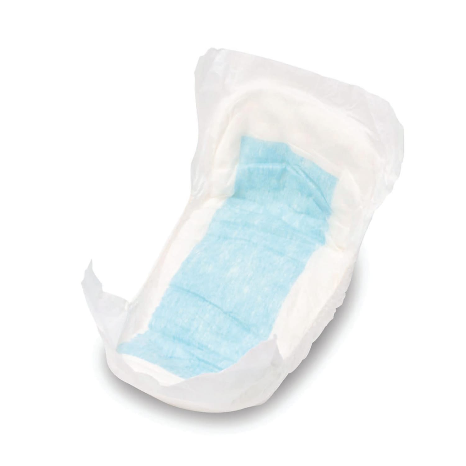 FitRight Active Male Guards, 6in x 11in, White, 52 Guards Per Bag, Case Of 4 Bags