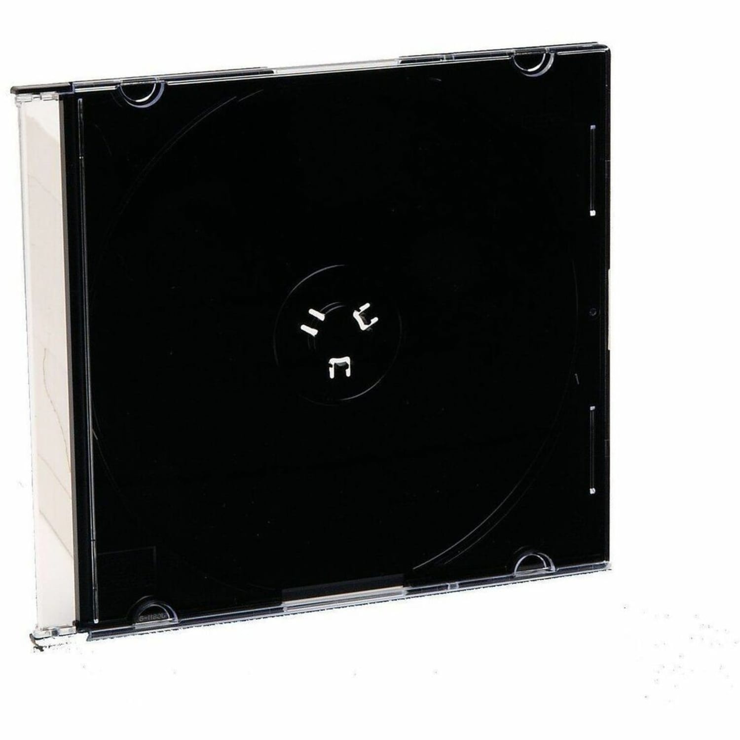 Verbatim CD & DVD Slim Jewel Cases, Black, Pack Of 200