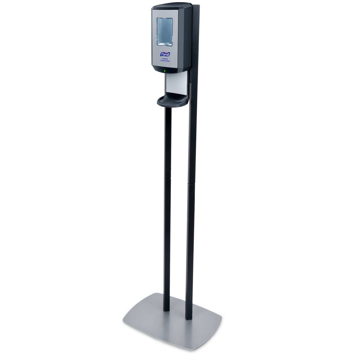 Purell CS6 Touch-Free Dispenser Floor Stand, For Hand Sanitizer, Graphite, 7416-DS