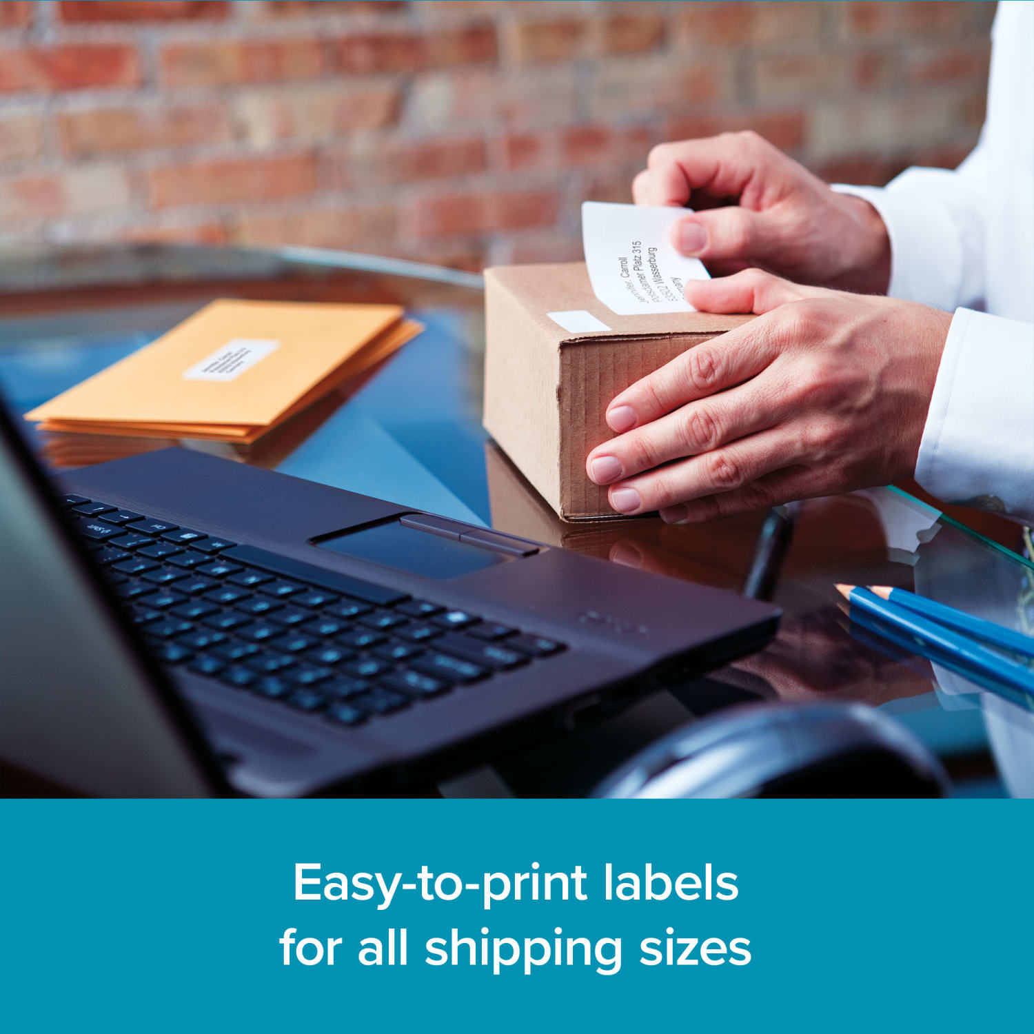DYMO Standard Shipping Labels For LabelWriter Label Printers, 2 5/16in x 4in, White, 300 Labels Per Roll, Pack Of 6 Rolls - Image 3