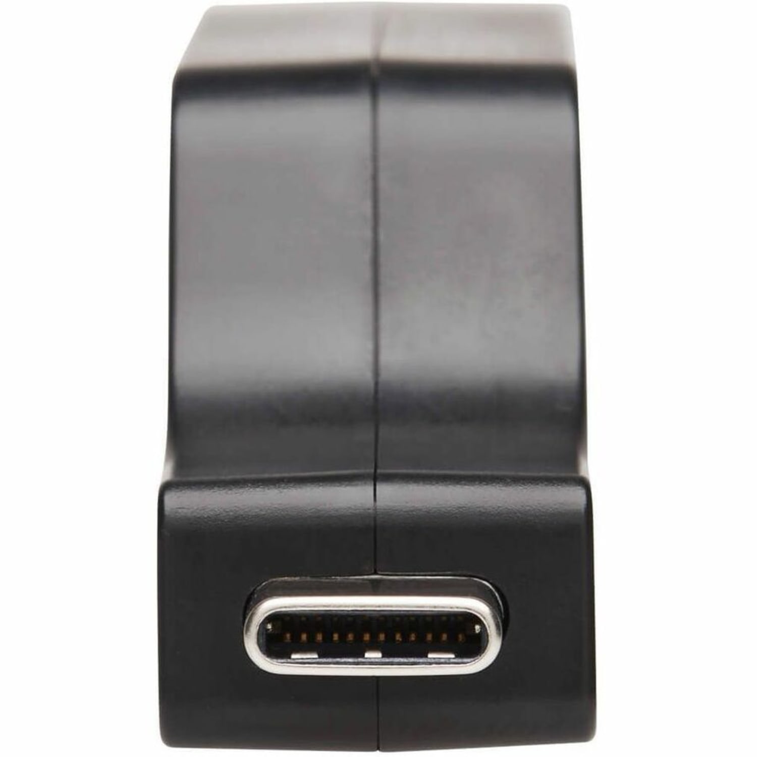 Eaton Tripp Lite Series USB-C to DisplayPort Vertical Adapter (M/F) - USB 3.1, Gen 1, Thunderbolt 3, 4K @ 60 Hz, Black - 1 x USB Type C Male Thunderbolt 3 - 1 x DisplayPort Female Digital Audio/Video - 3840 x 2160 Supported - Gold Contact - Black - Image 5