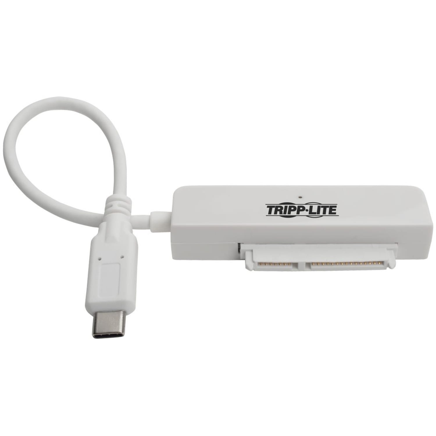 Tripp Lite USB-C to SATA III Adapter Cable, White - Image 3